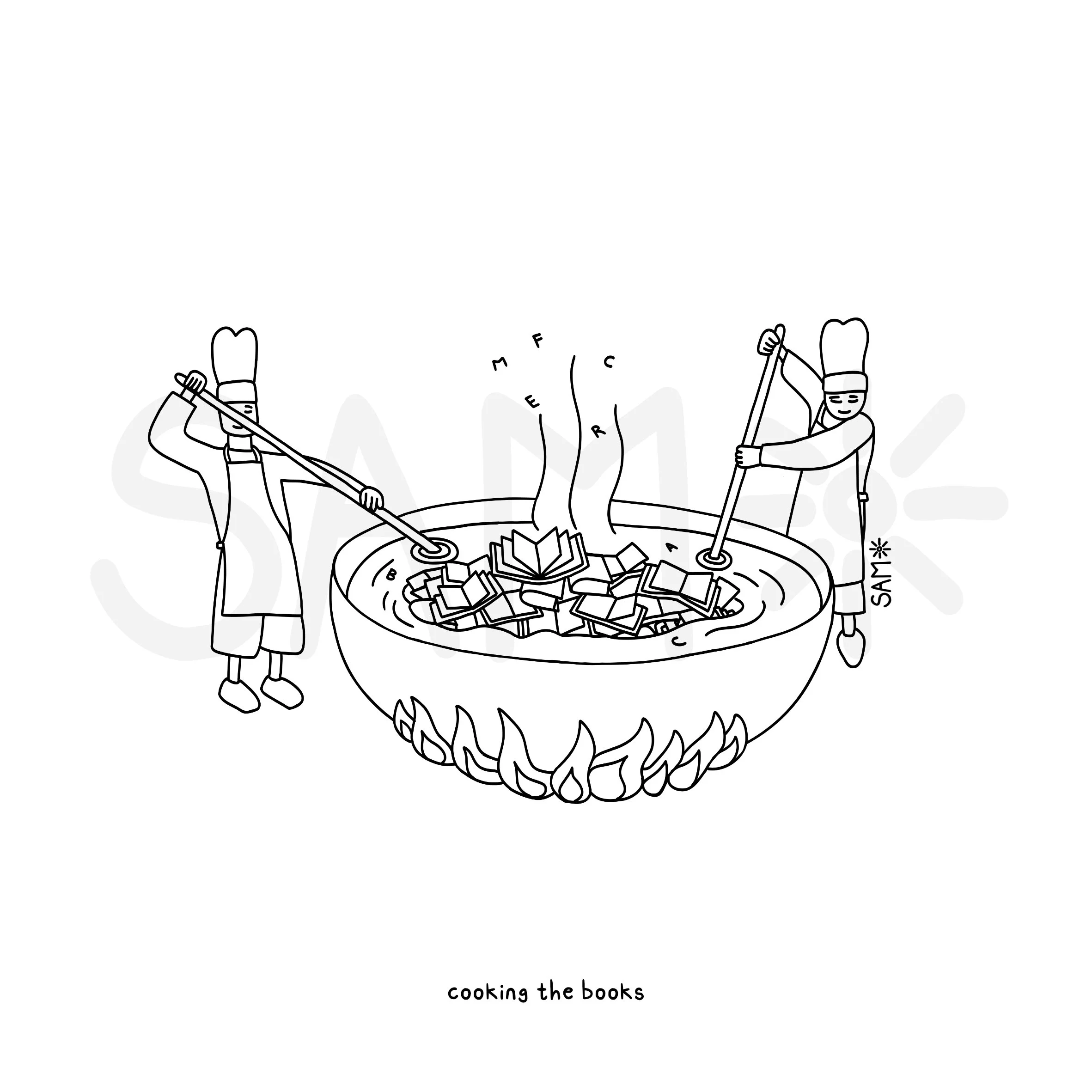 cooking the books