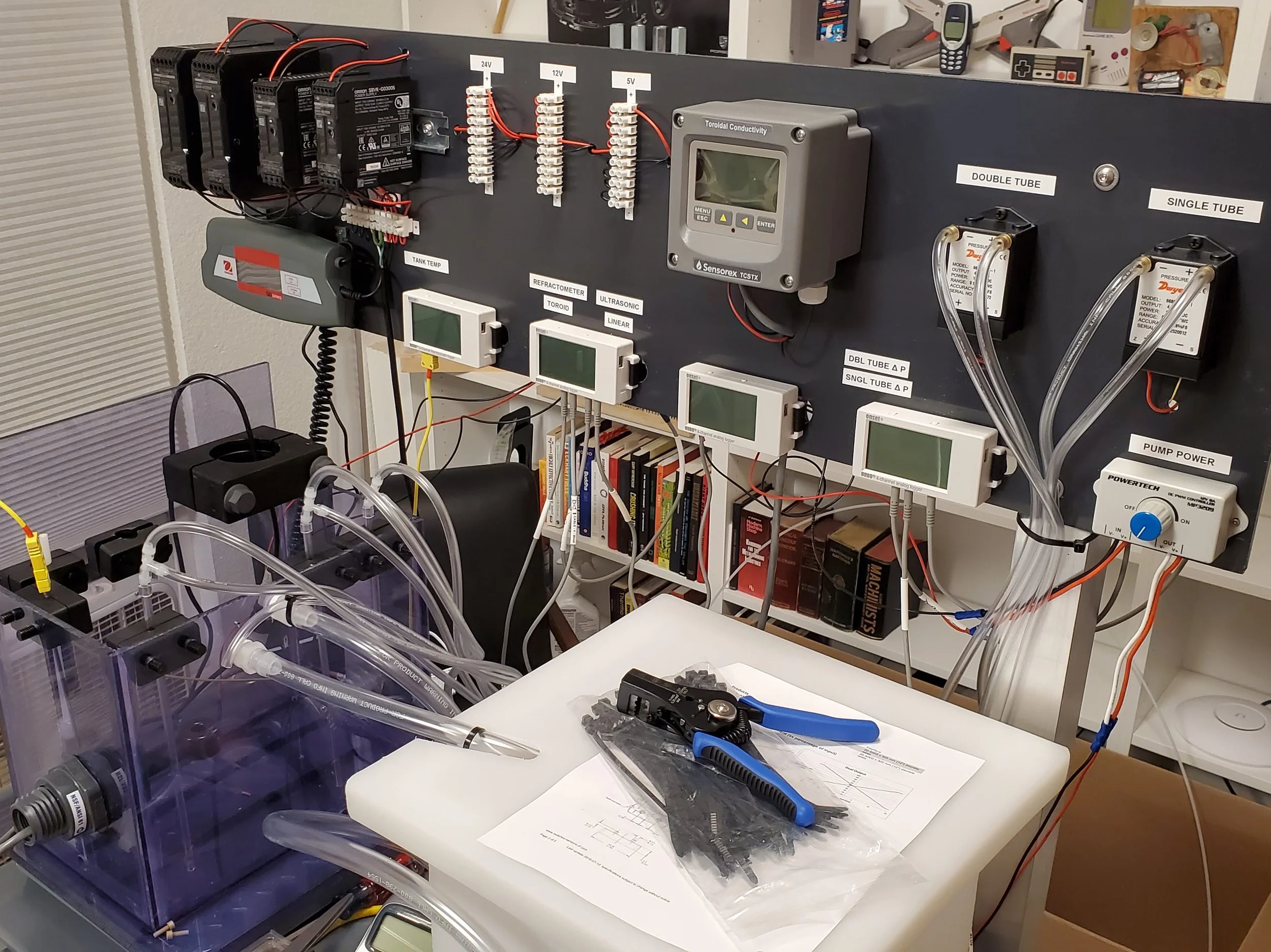 With the right clients sometimes you get to play mad scientist, and this was one of those opportunities.  Without getting into the details, I came up with 4 different ways to measure the salinity of water in ways that would be way cheaper than the ma