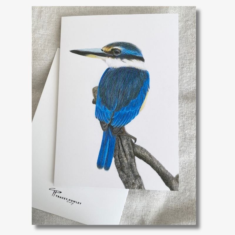 Kingfisher Card