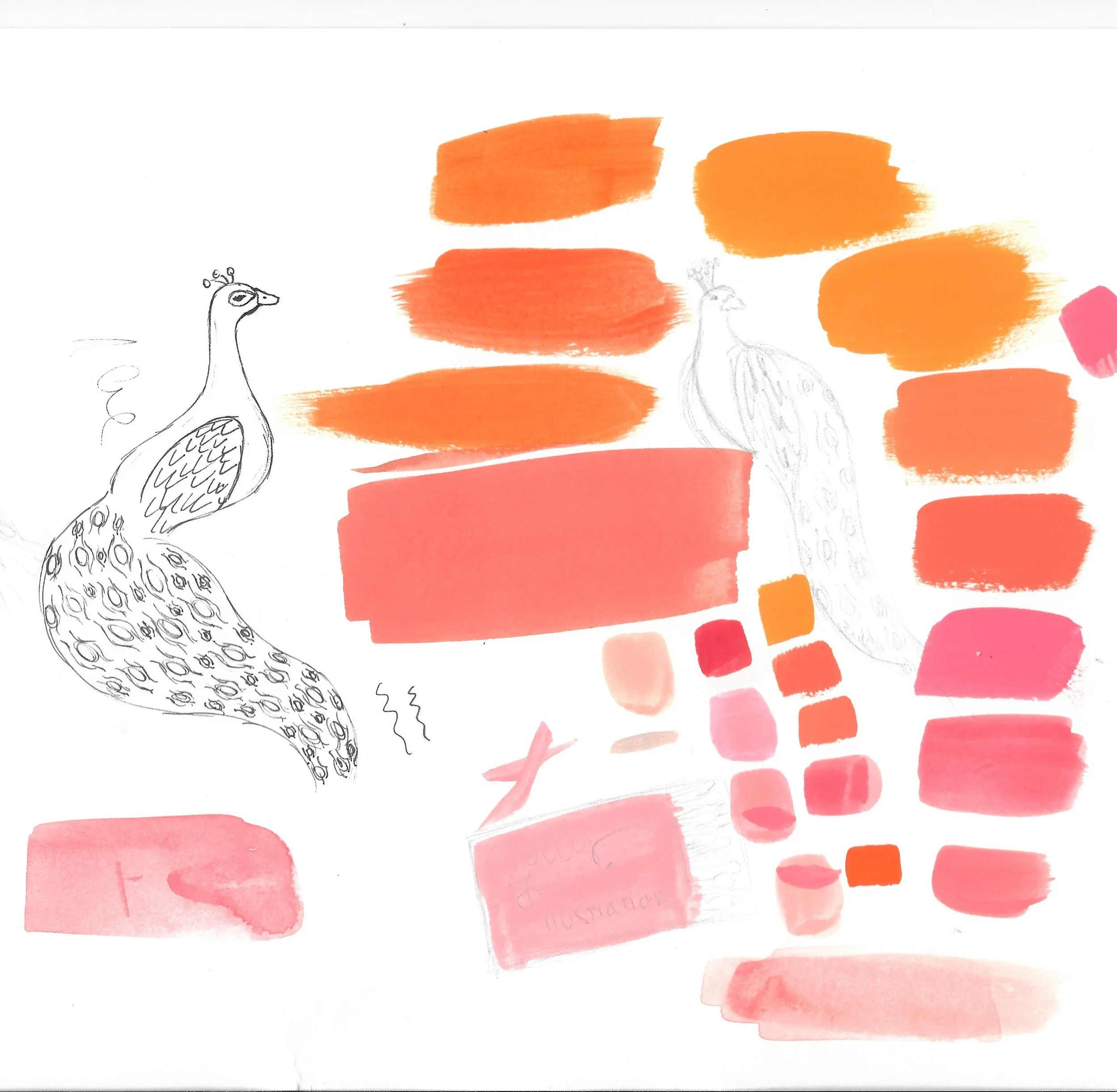 How I Choose The Colour Palette for My Artwork