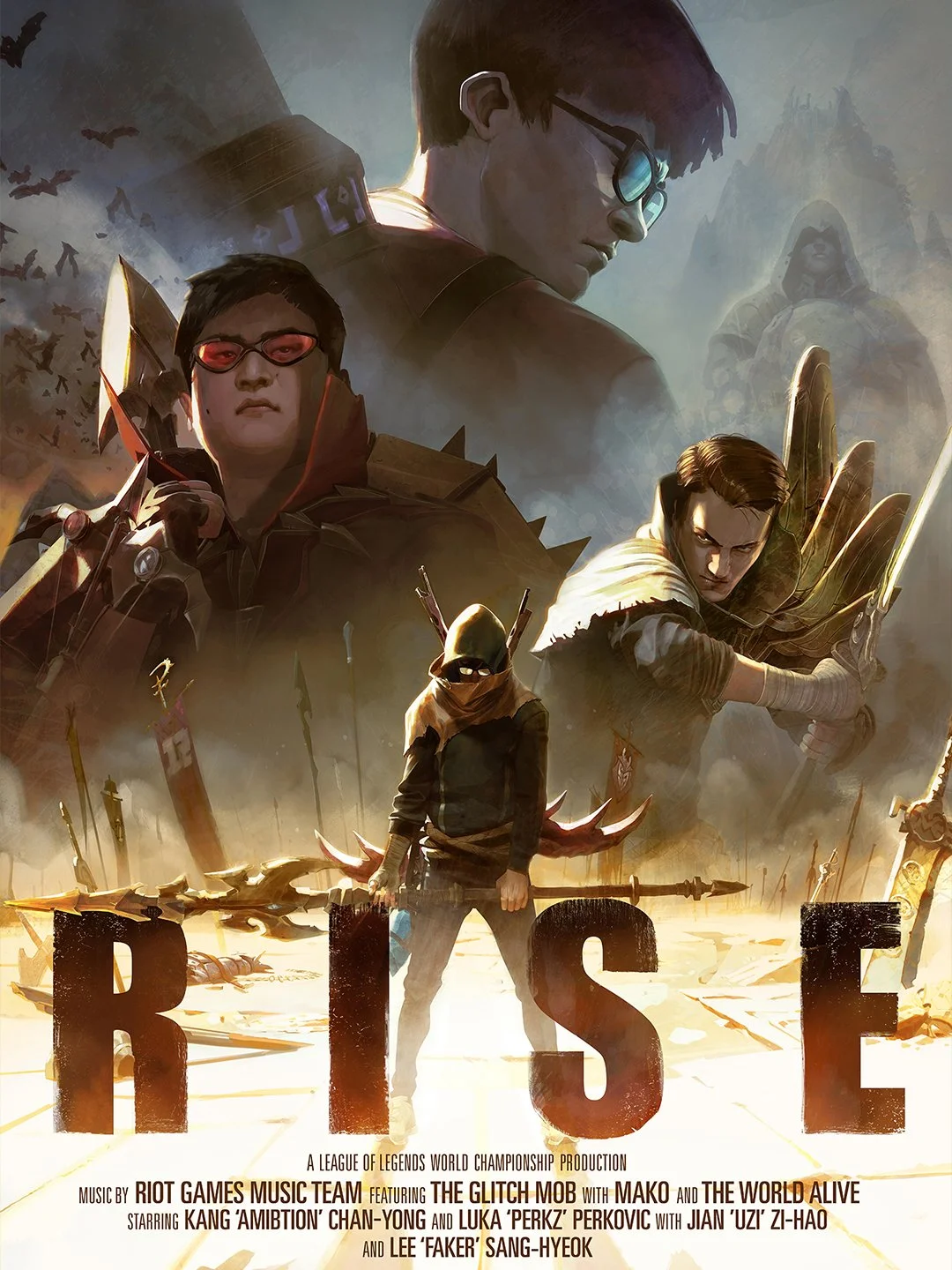 Rise -  League of Legends world championship's teaser -2018