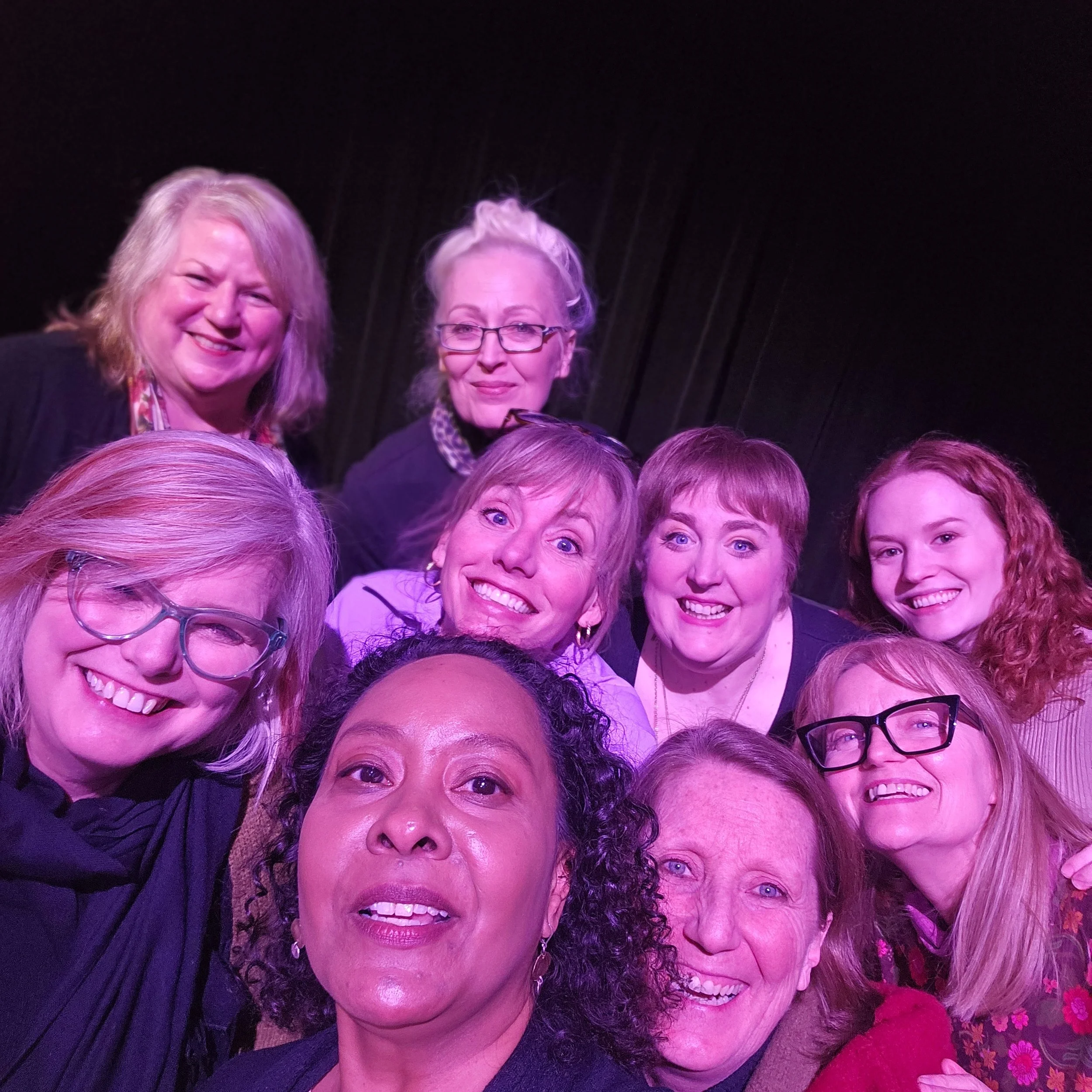 The writing begins again for Women's Script Writing Circle. Kinda like... back to school we go but on our own terms. Haha