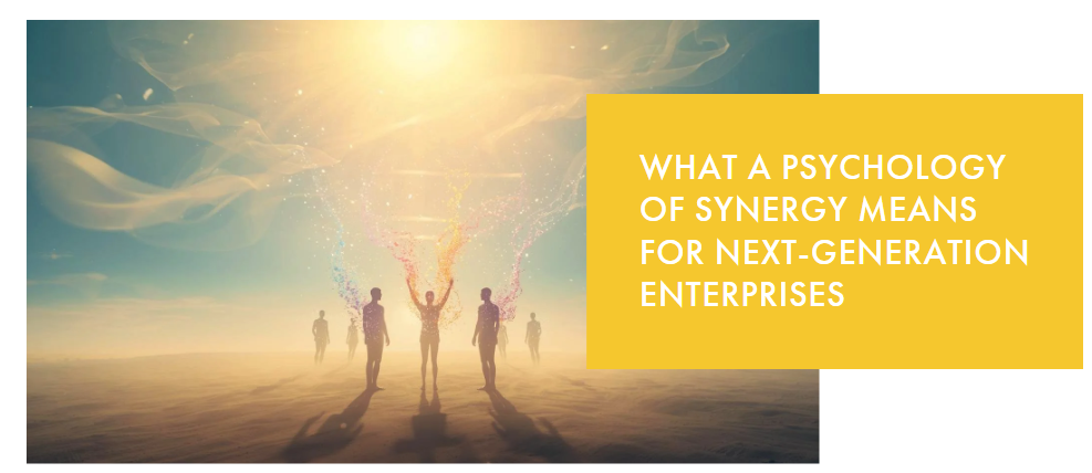 WHAT A PSYCHOLOGY OF SYNERGYMEANS FOR NEXT-GENERATION ENTERPRISES