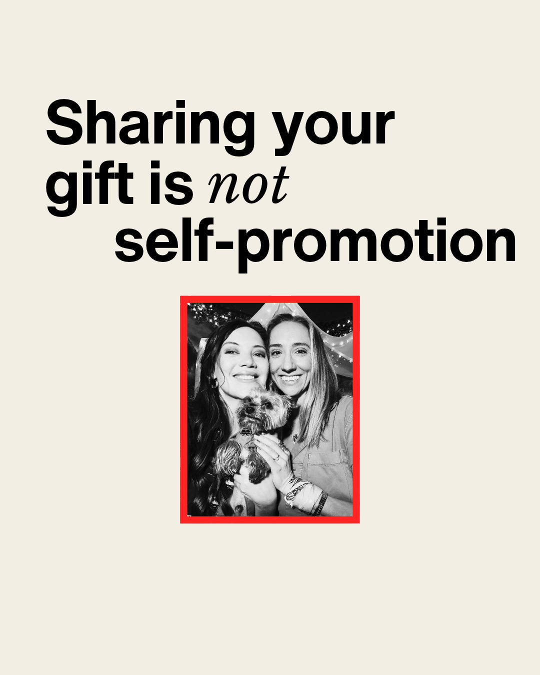 Sharing Your Gift is Not Self-Promotion: PLAYDATE with Lorena Martinez&nbsp;
