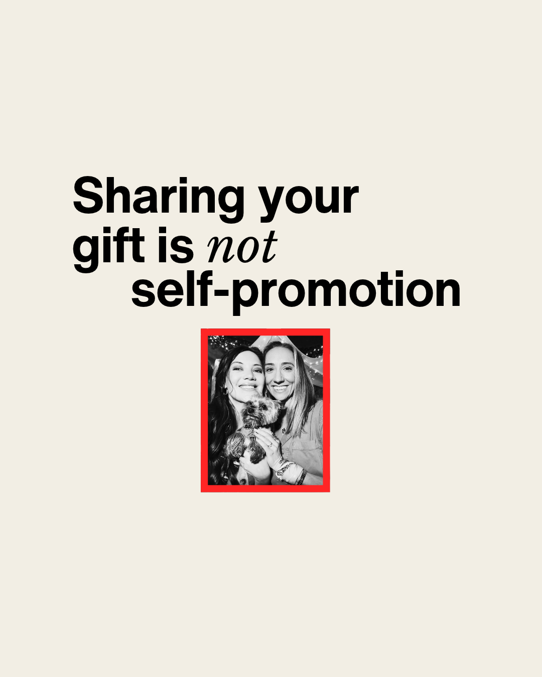 Sharing Your Gift is Not Self-Promotion: PLAYDATE with Lorena Martinez&nbsp;