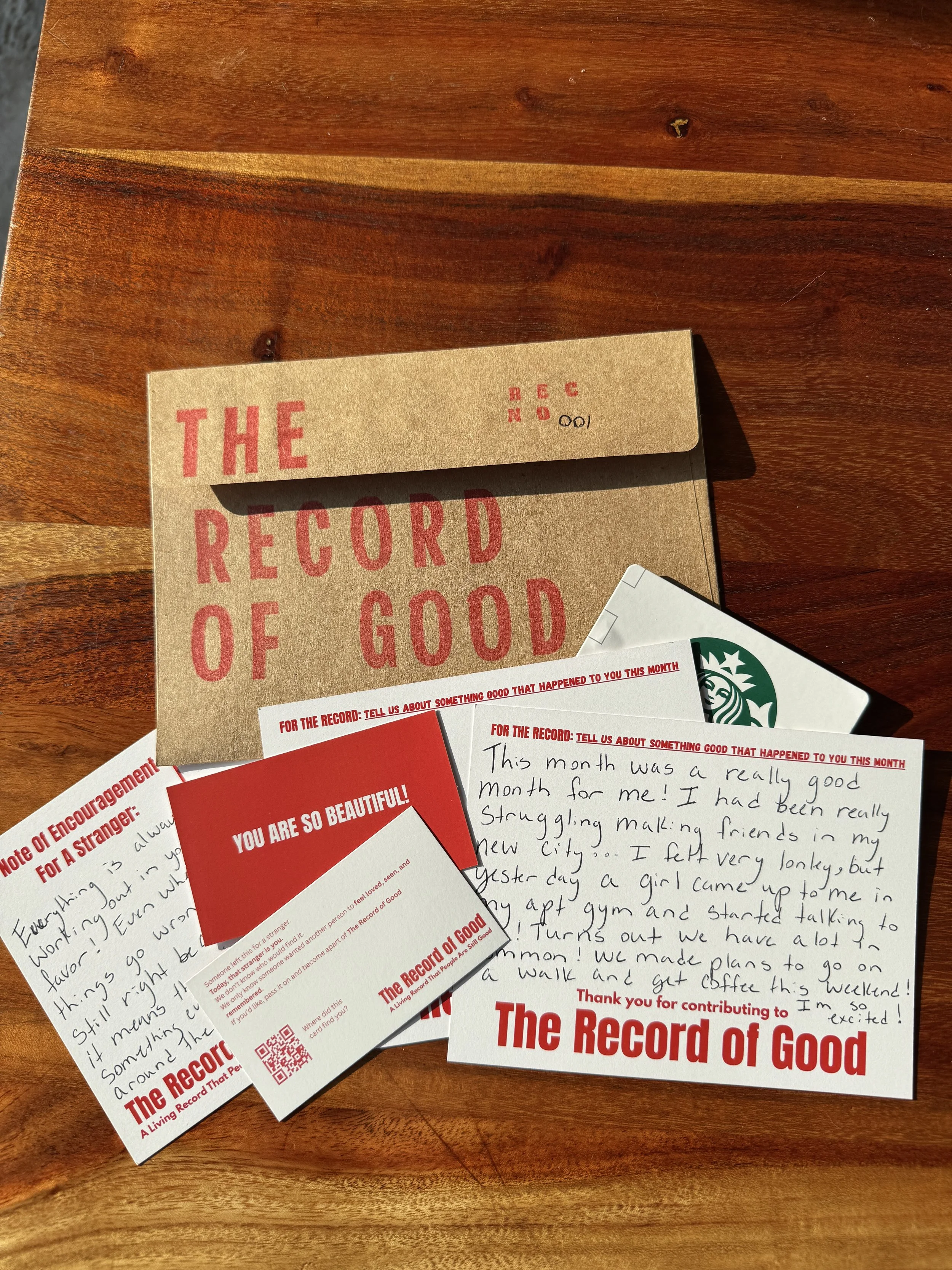 Record Of Good Mail Club
