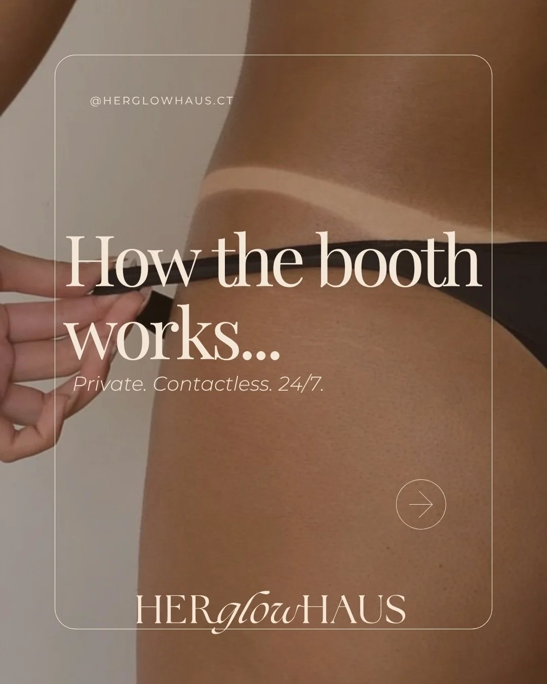 Never used a tan booth before? Here&rsquo;s exactly how it works 🤎

From booking to stepping in, it&rsquo;s private, contactless and on your schedule, 24/7. No appointments, and no one watching.

Our booth is open to members and non-members, with pa