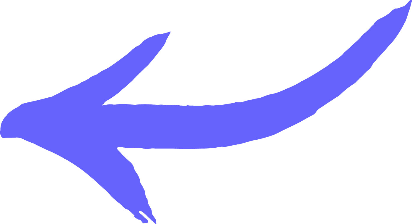 Purple arrow design