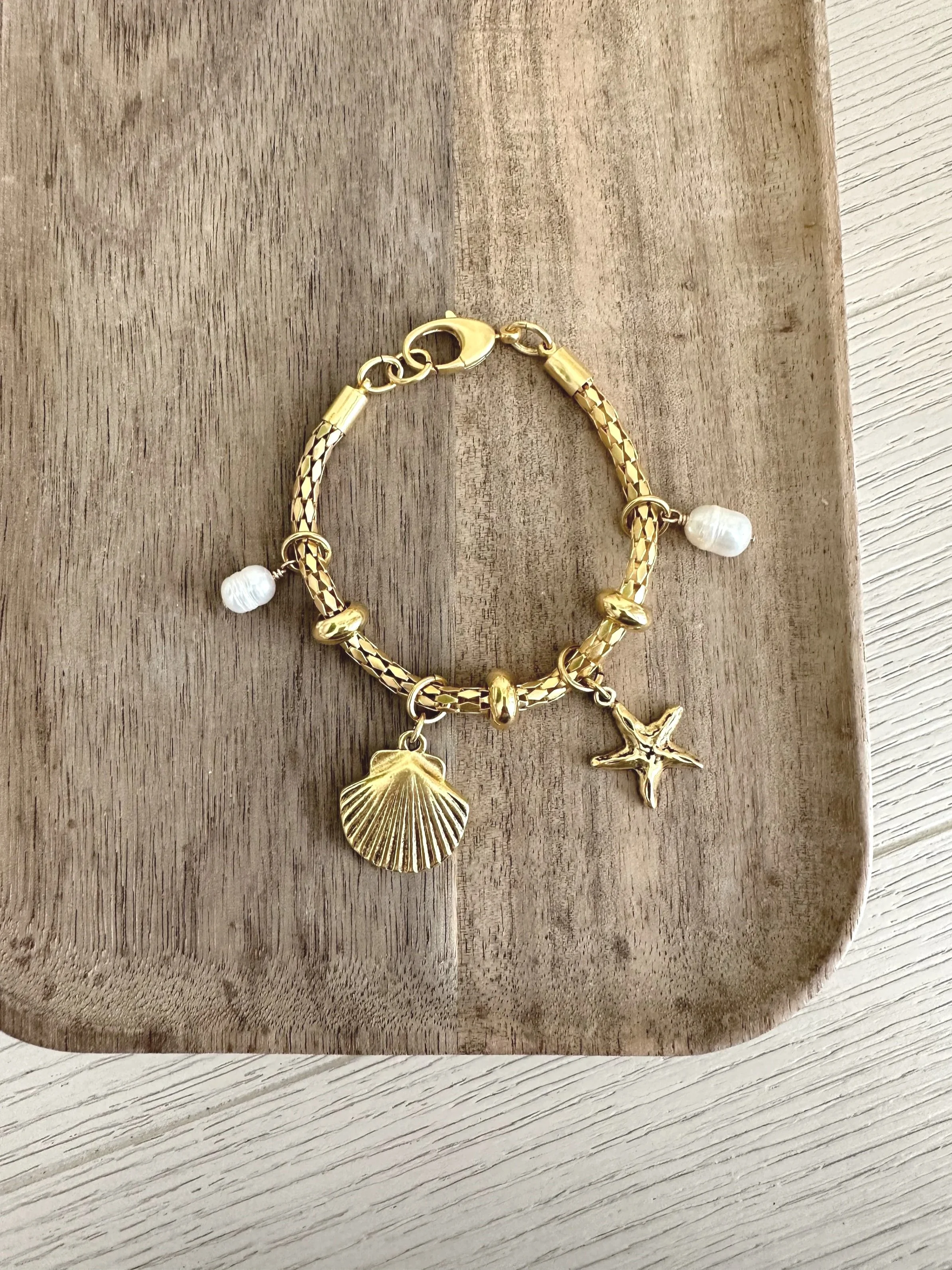 Seashore Charm Bracelet