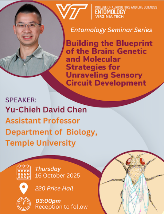PI Dr. David Chen gives Seminar at Virginia Tech !