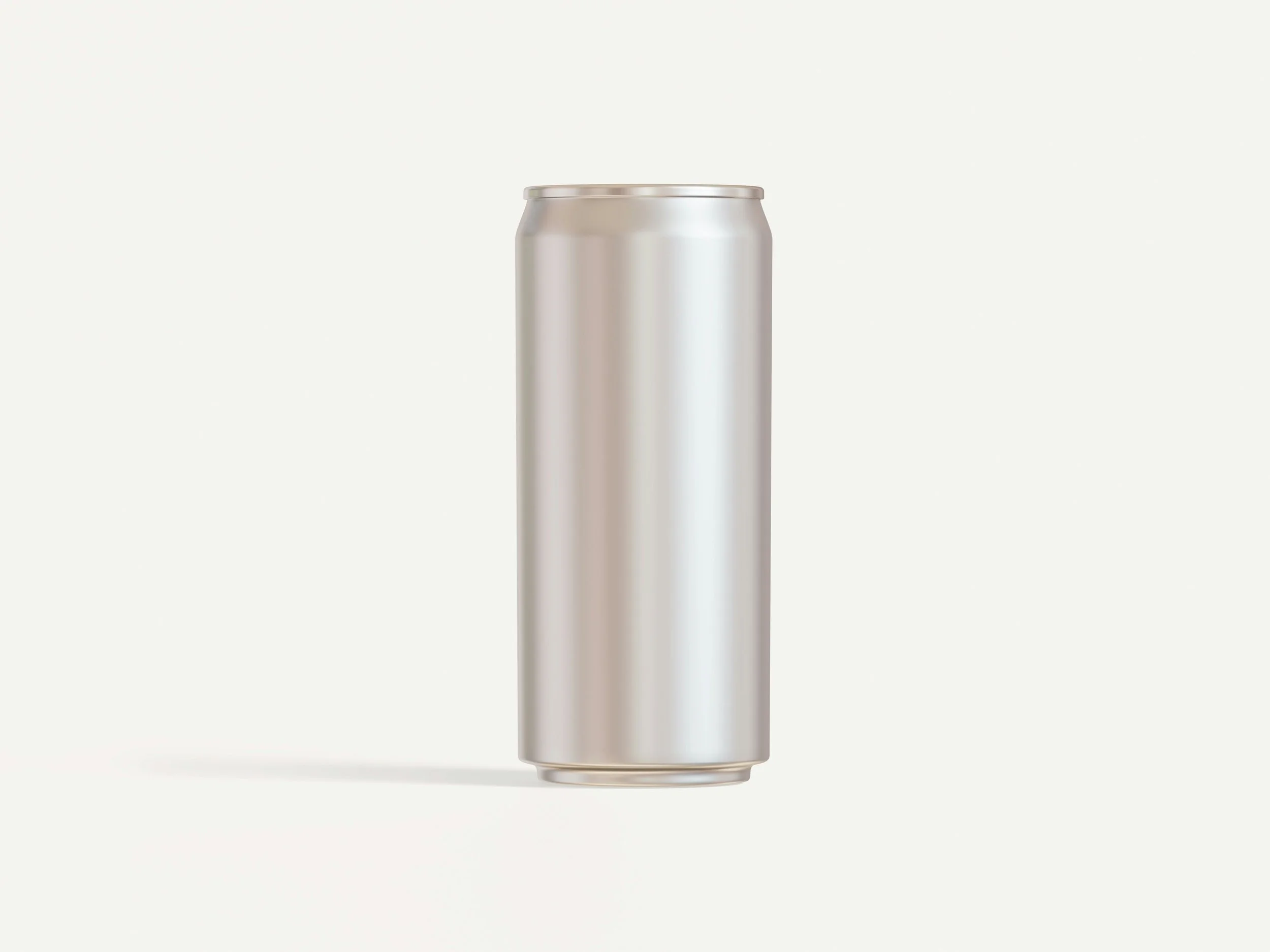 Aluminum beverage can. UBC Aluminum.