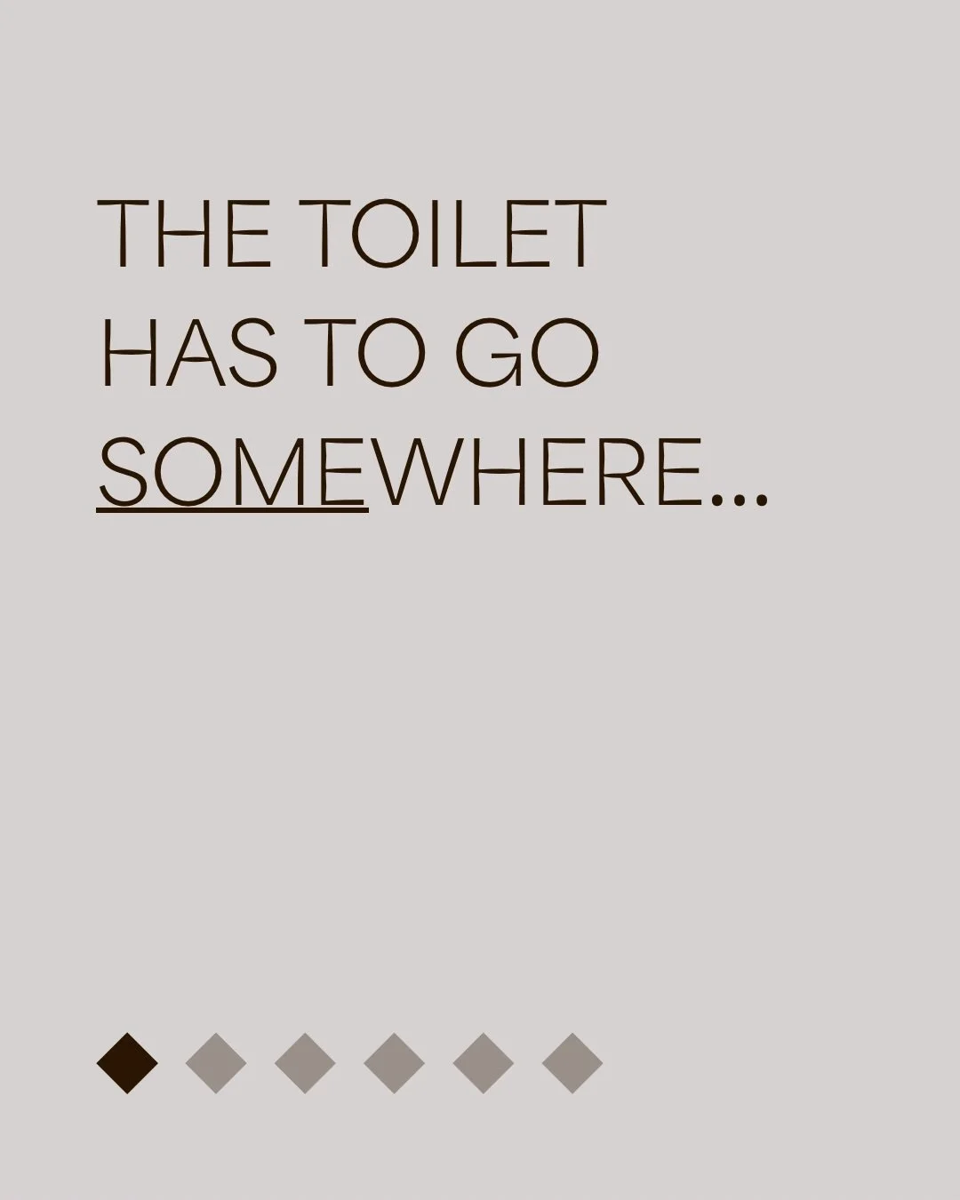FEELING DRAINED?
Flushing $ down the toilet? 
Throwing your relationship away?
Understanding what gua, or life area may be affected by the location of plumbing can be&hellip; relieving.
While moving a bathroom isn&rsquo;t usually an option, transcend