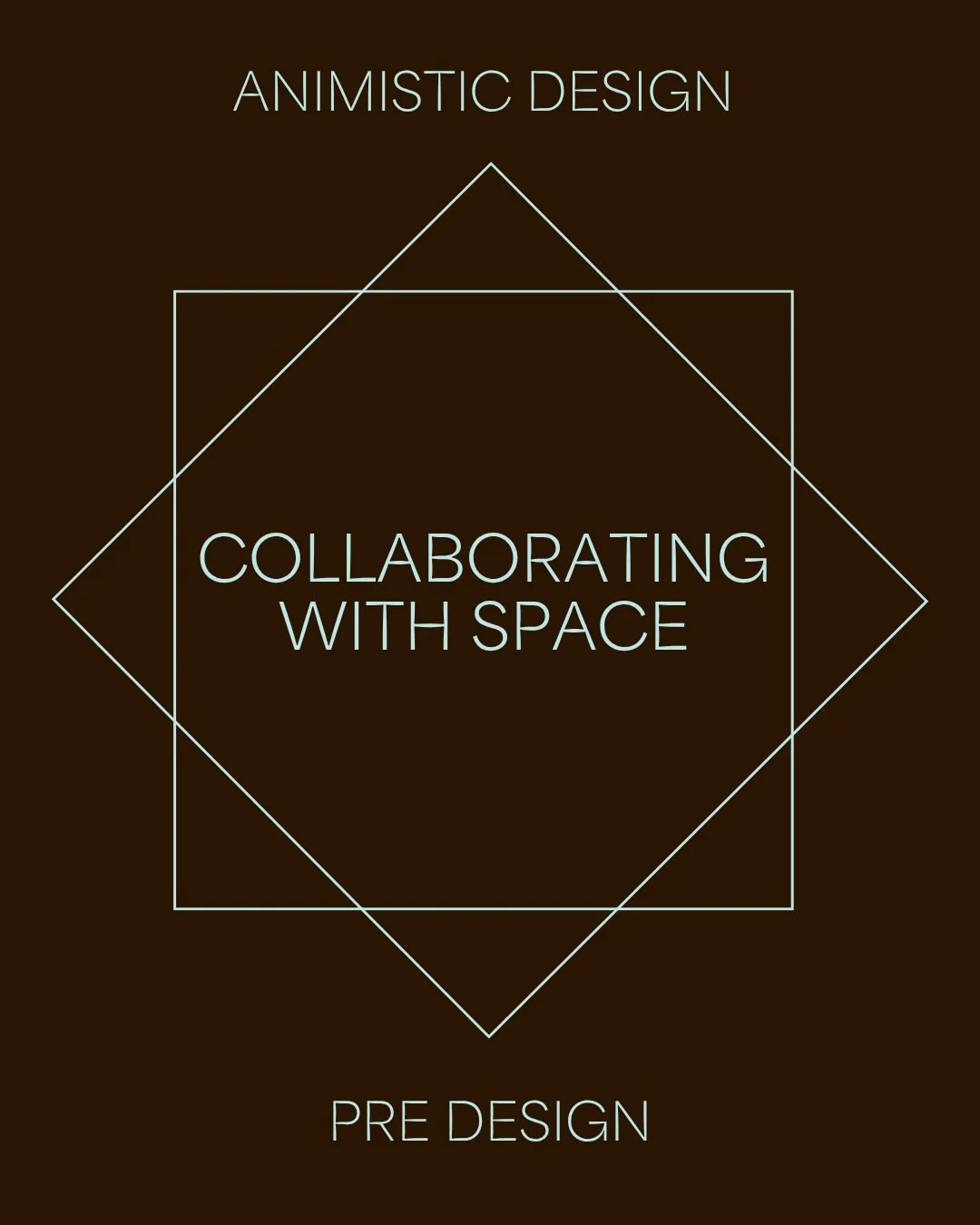 COLLABORATING WITH SPACE
Shhhhhhh&hellip; listen.
With your ears, your eyes, your skin and spirit.
#landlistening #shamanism #geniusloci #geomancy #animisticdesign