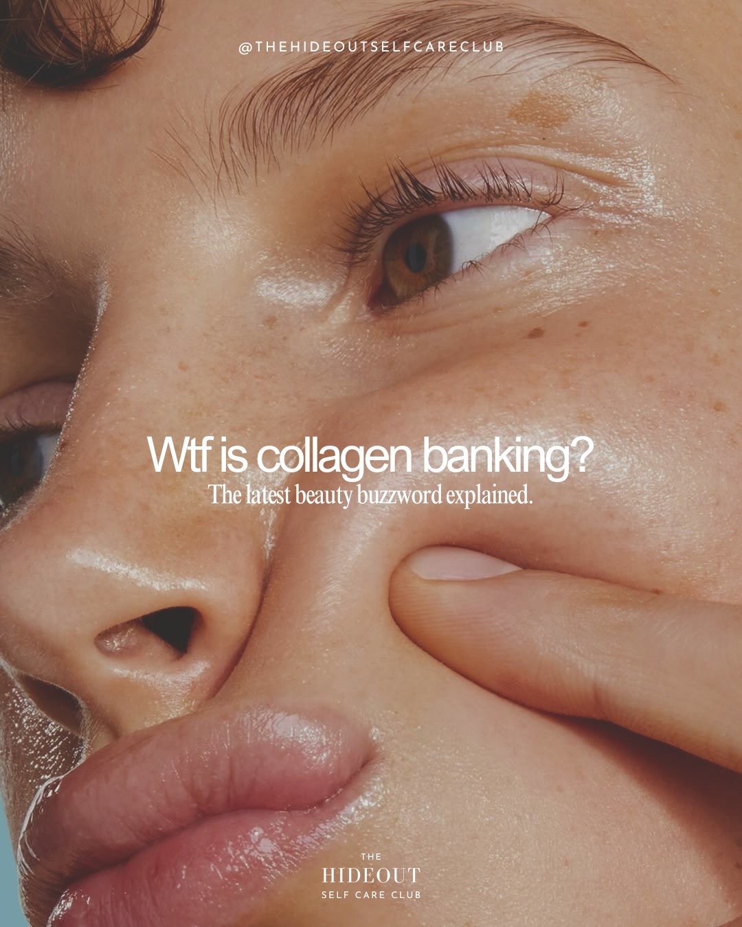 We've all heard the buzzwords, but what do they actually mean, and what are we referring to when we say "collagen banking"?

Have a swipe along to find out, and hopefully this post makes you feel a little more in the loop when it comes to s