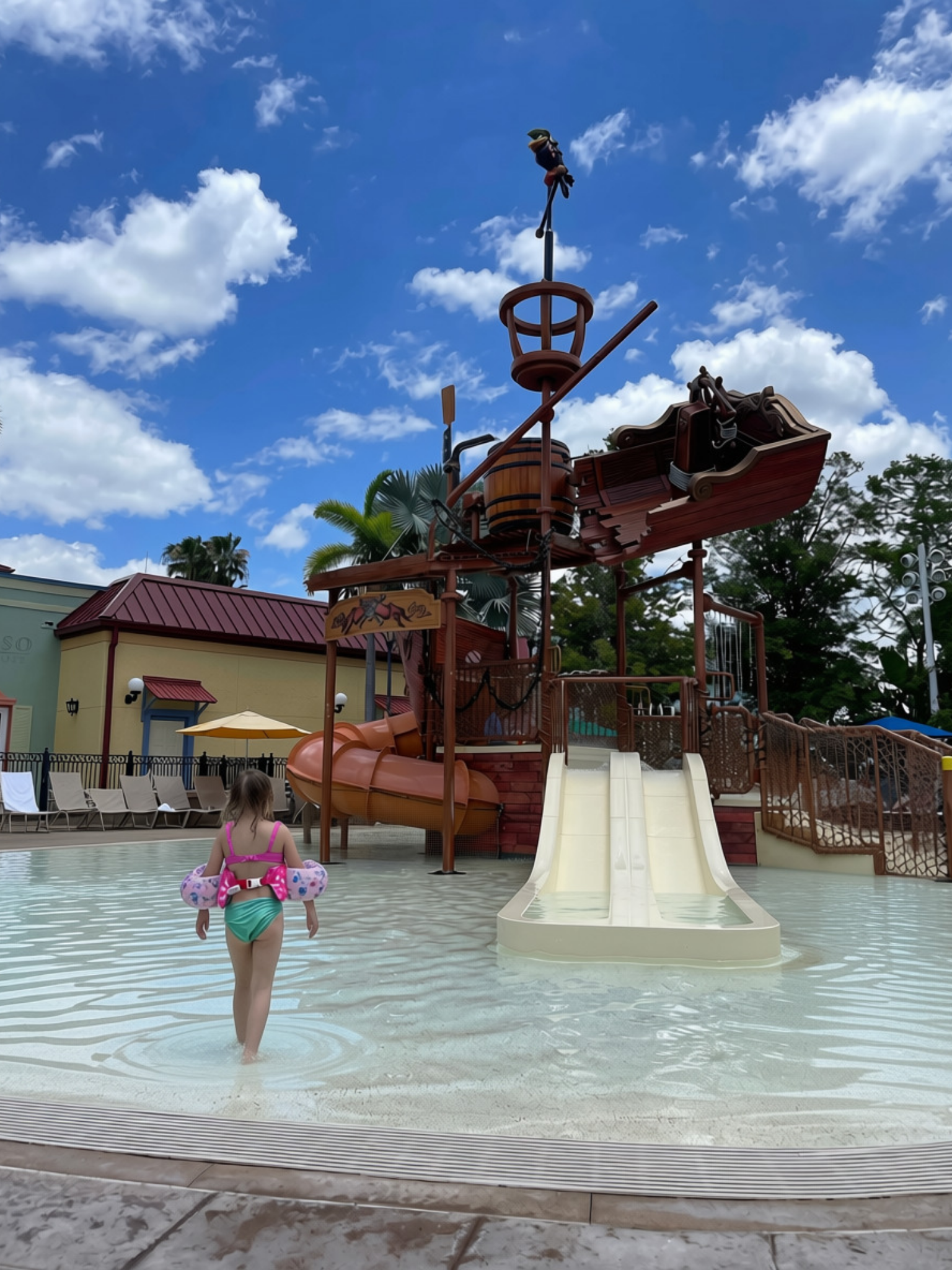 This is why we schedule Resort days—the pools, theming and fun are part of the Disney vacation too!