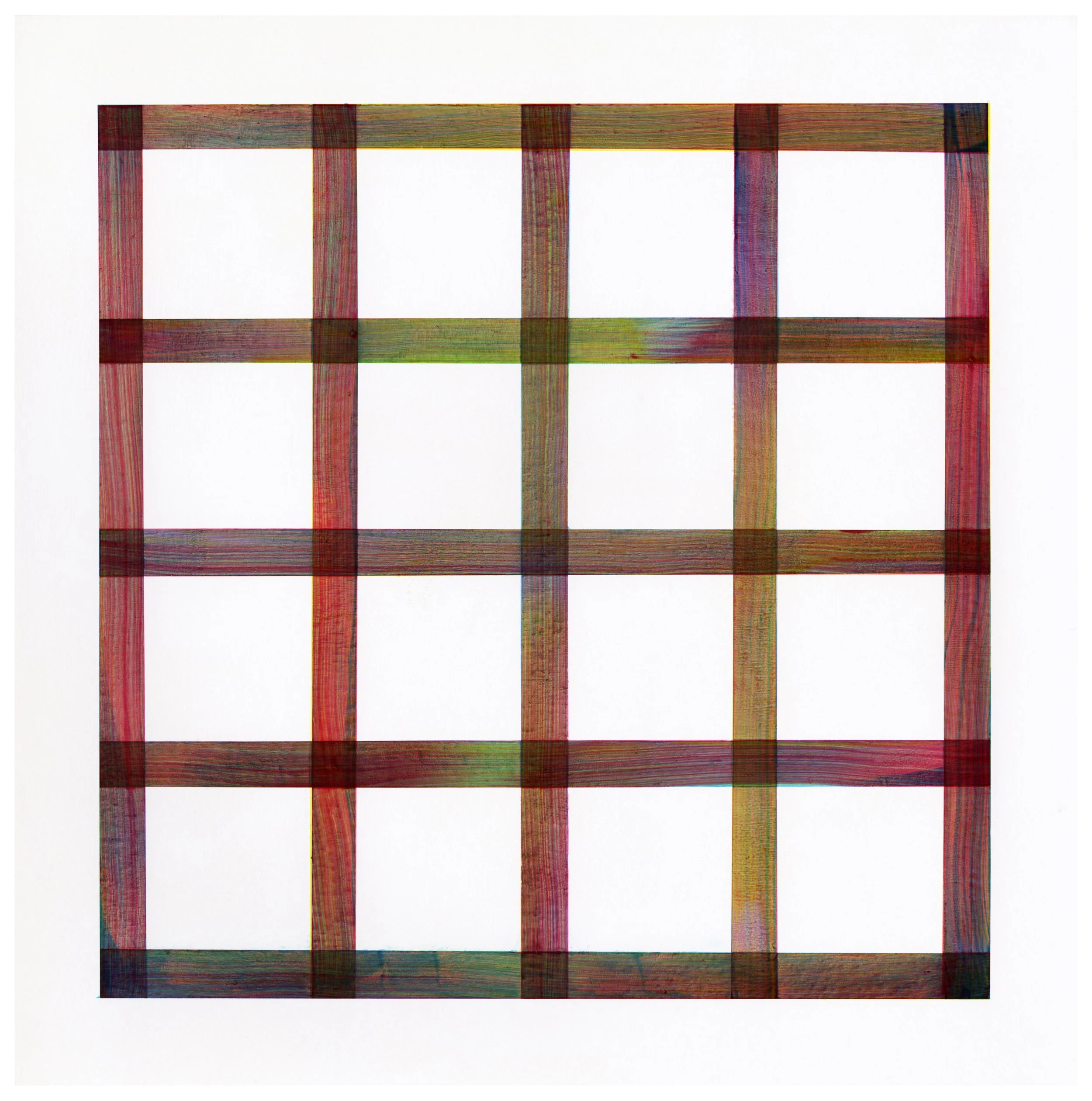 #76, 2017, Acrylic on paper, 12x12
