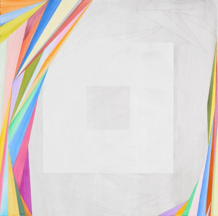 #9 Encroaching Color, 2008, 20x20