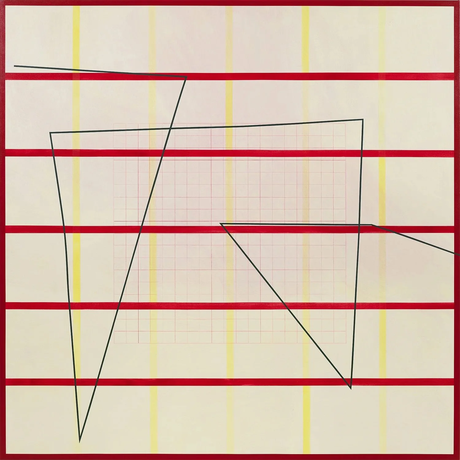 Surrender To The Question, 2018, 80x80