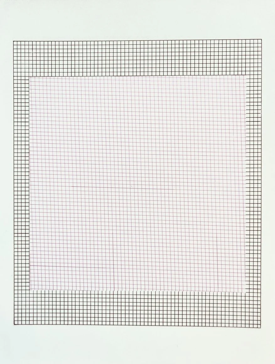 LB #8, 2018, Ink on vellum, 12x9