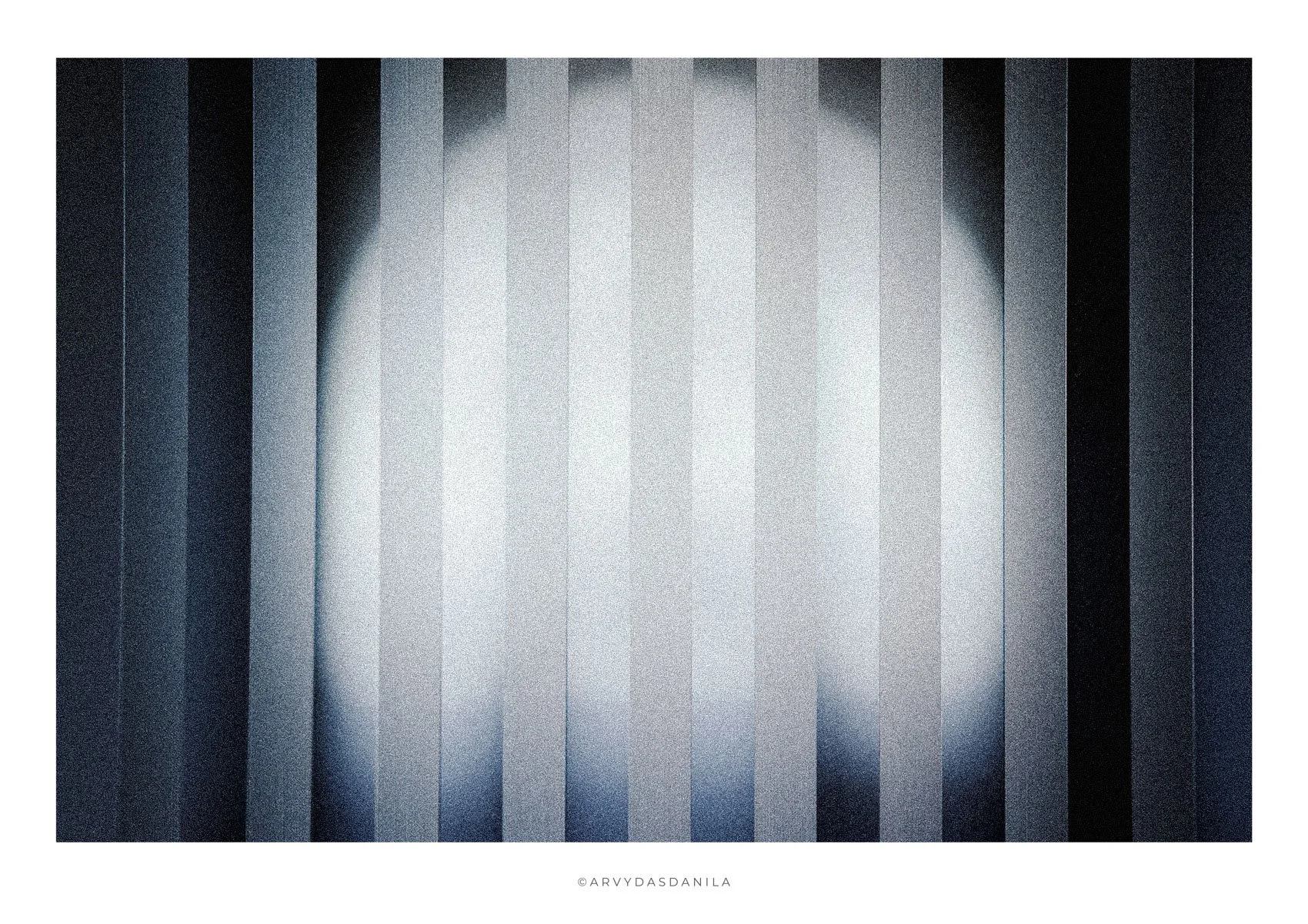 Abstract vertical gray and black striped pattern with a grainy texture.