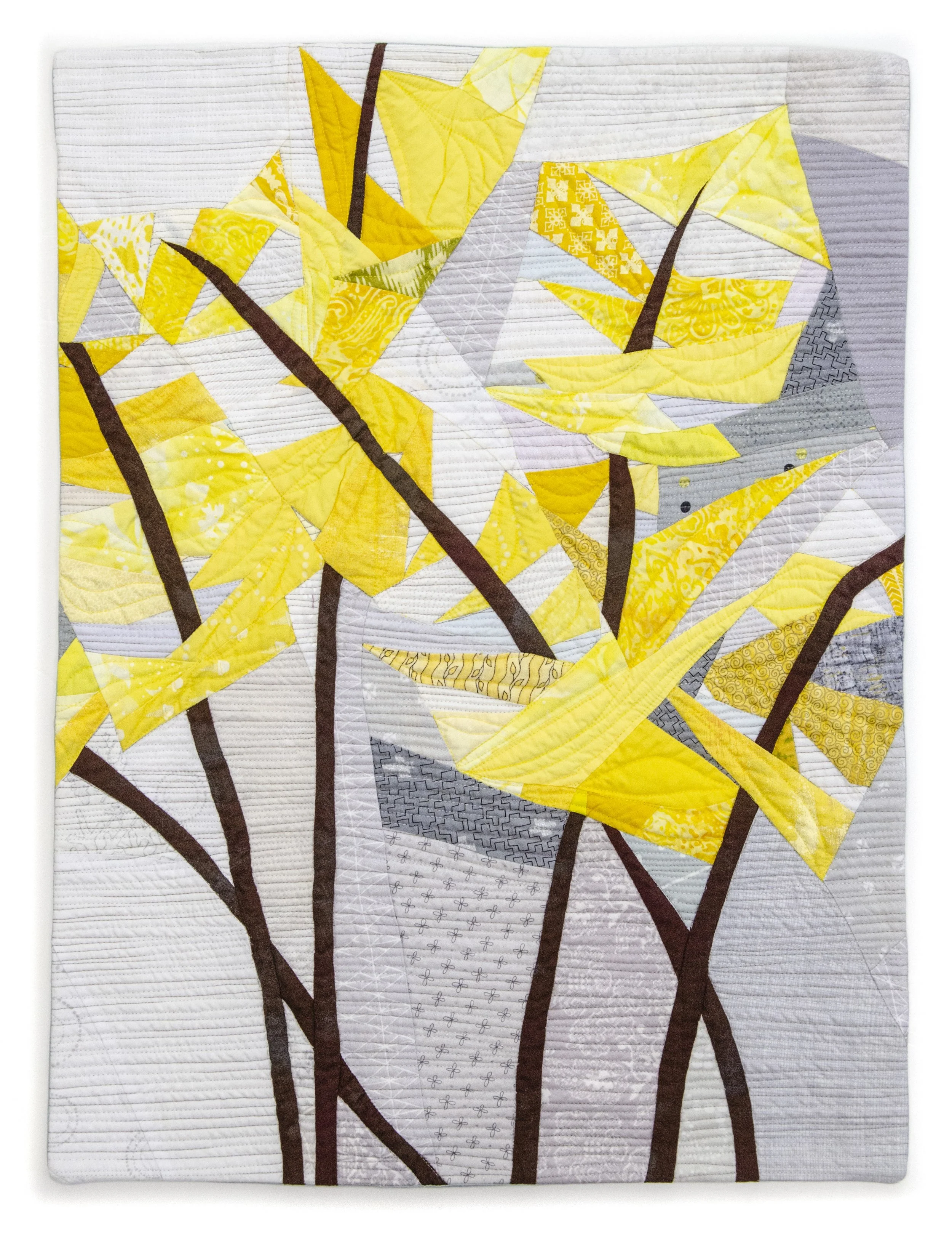 Castano - Celebration Of Spring Forsythia In The Snow