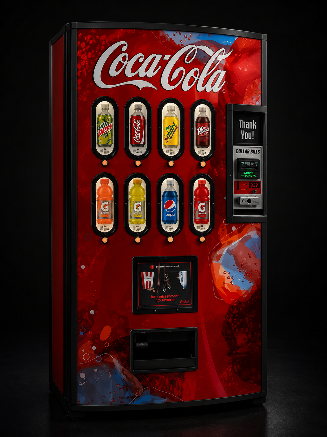 Coca-Cola Branded Vending Machine Service