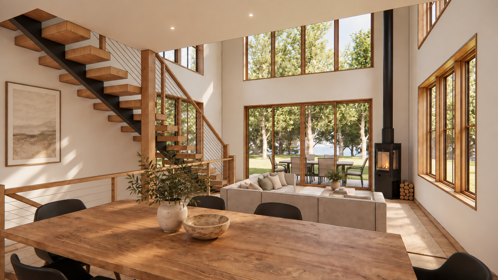 Swanfield Retreat  |  Lyman, ME  |  New Construction