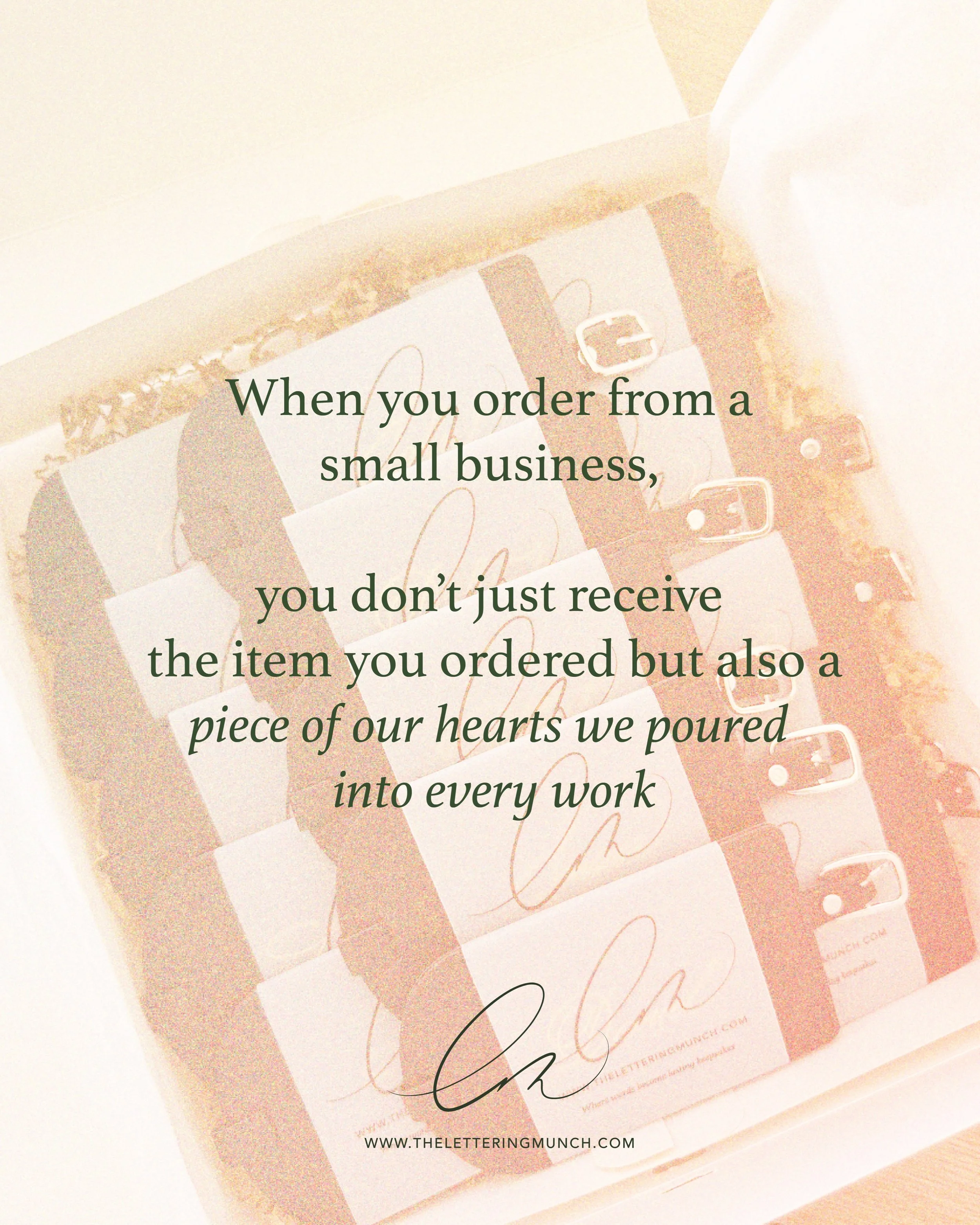 So thank you for your order 💛 always grateful ☺️✨

#smallbusinesslife #smallbizowner #gratefulheart❤️ #thankful🙏 #smallbusinesswomen