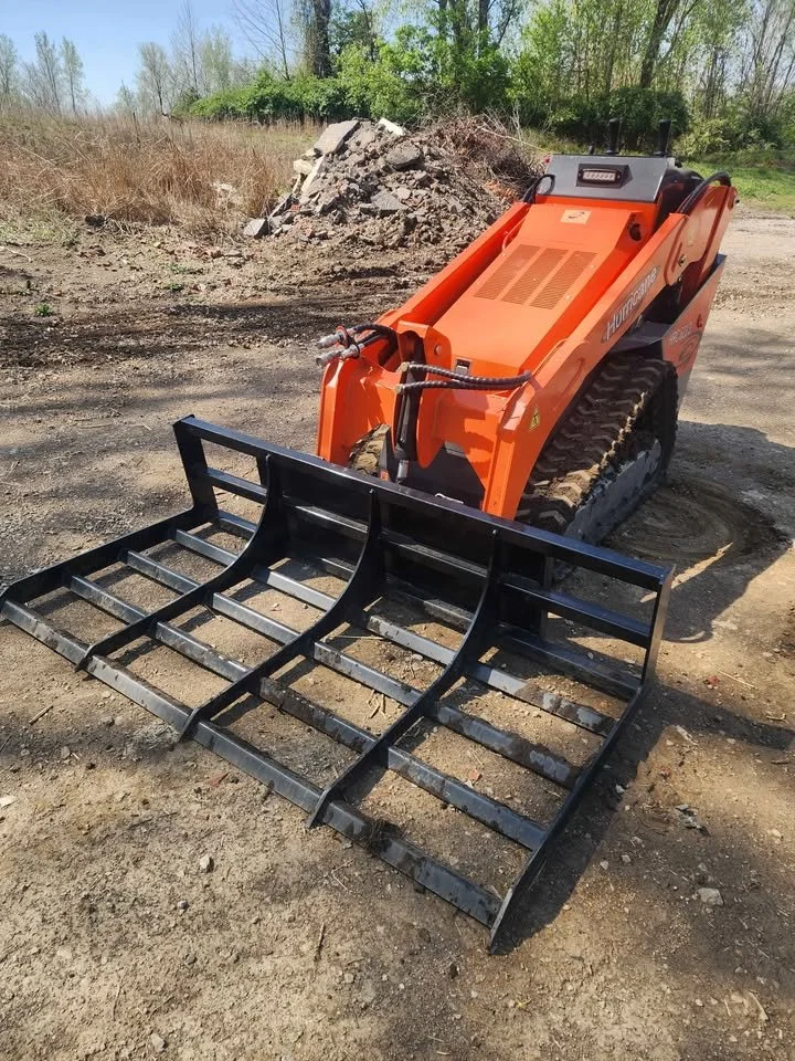 Mini skid steer dingo plate 6' land plane