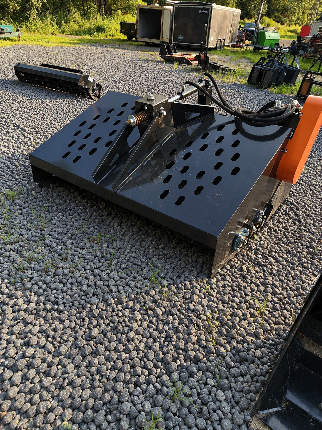 72 Inch Rock Hound/ Landscape Rake