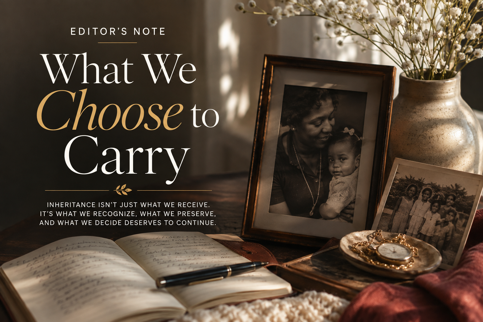 What We Choose to Carry