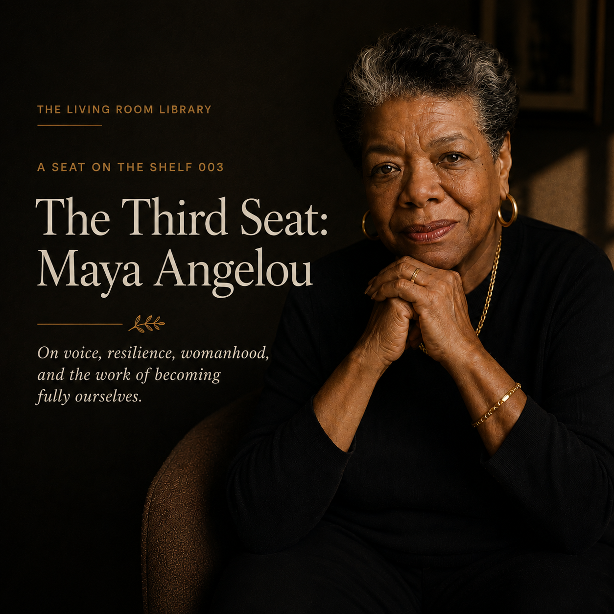 The Third Seat: Maya Angelou 