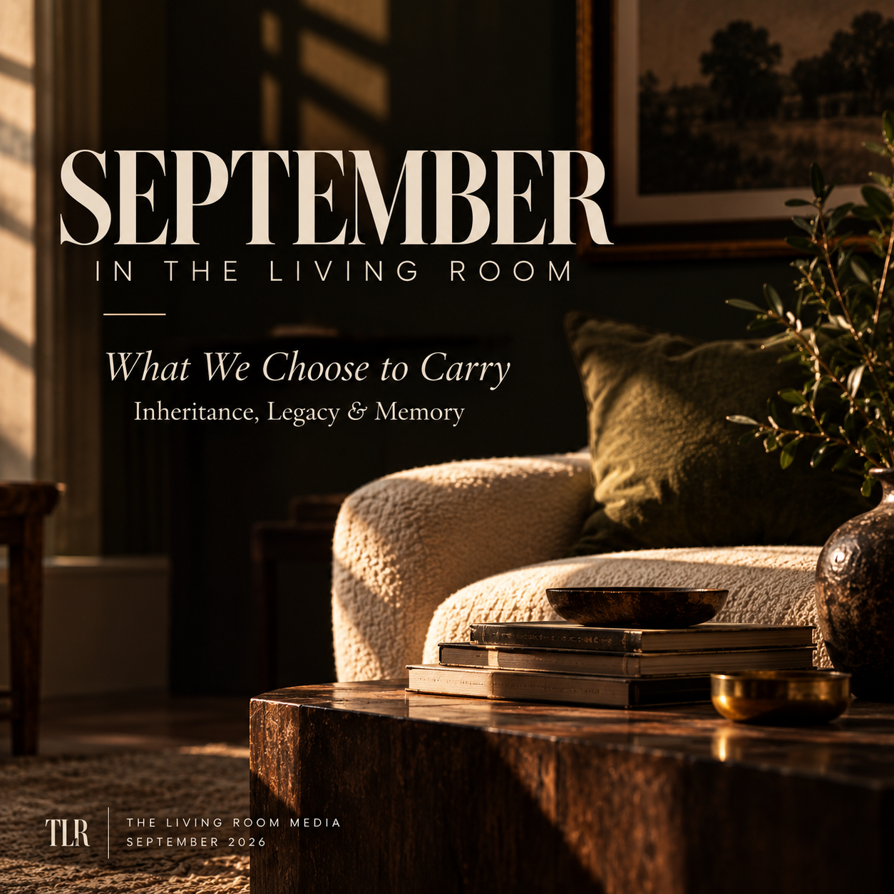 September in The Living Room