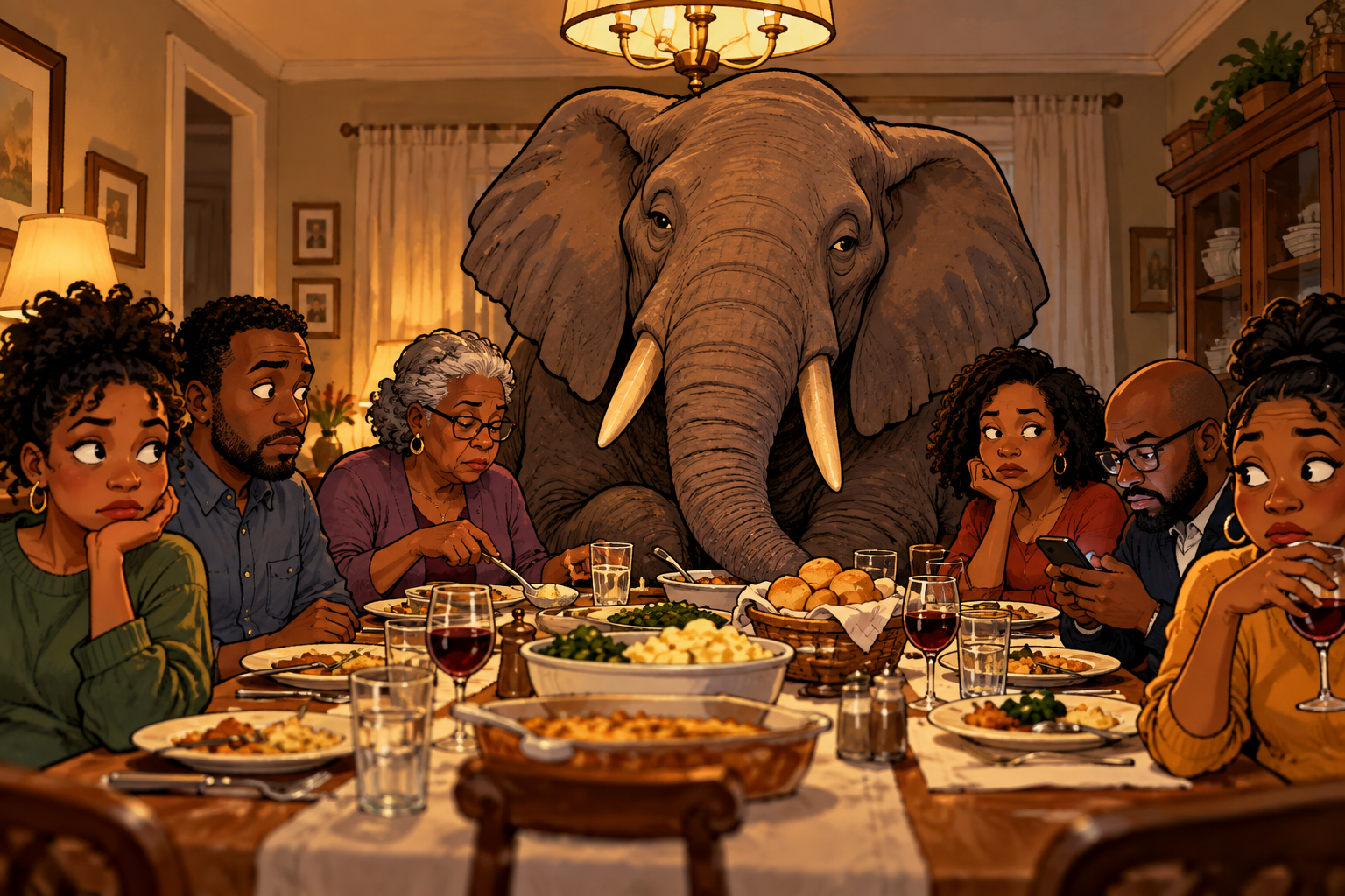 The Elephant Is Running the Meeting