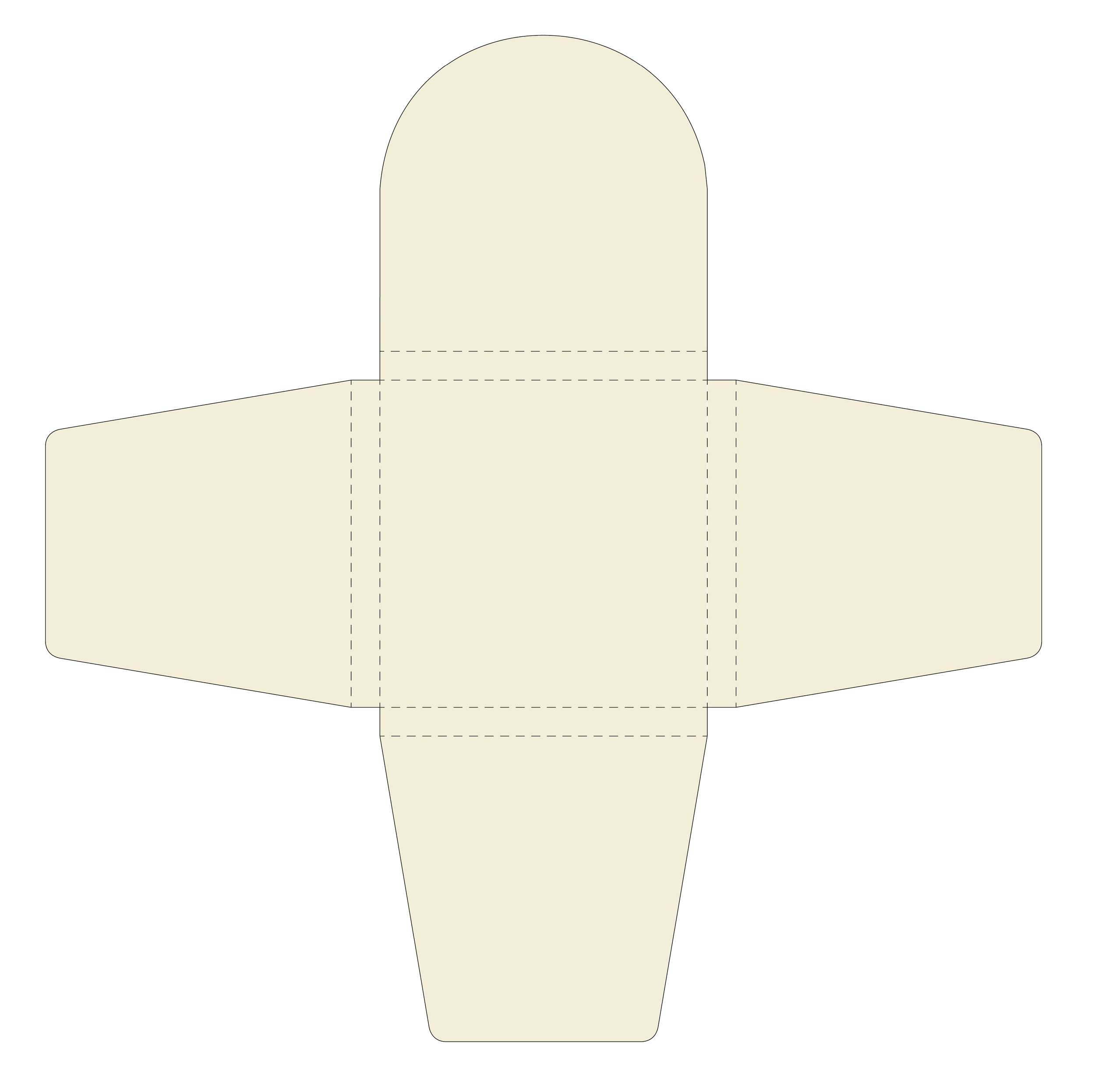 Exterior wrapper shape for individual chocolate bars