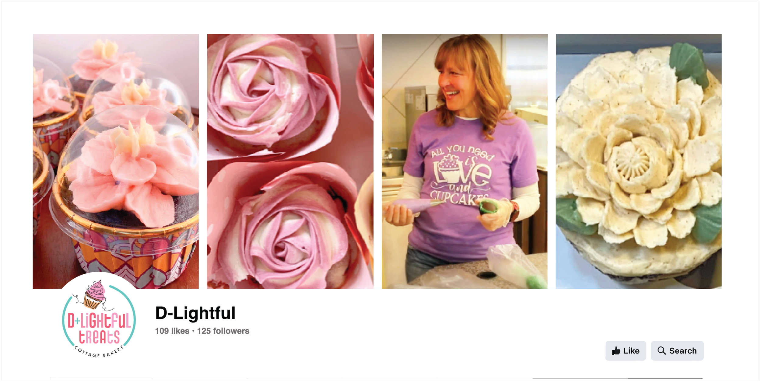 D+Lightful Treats, Facebook banner, 01