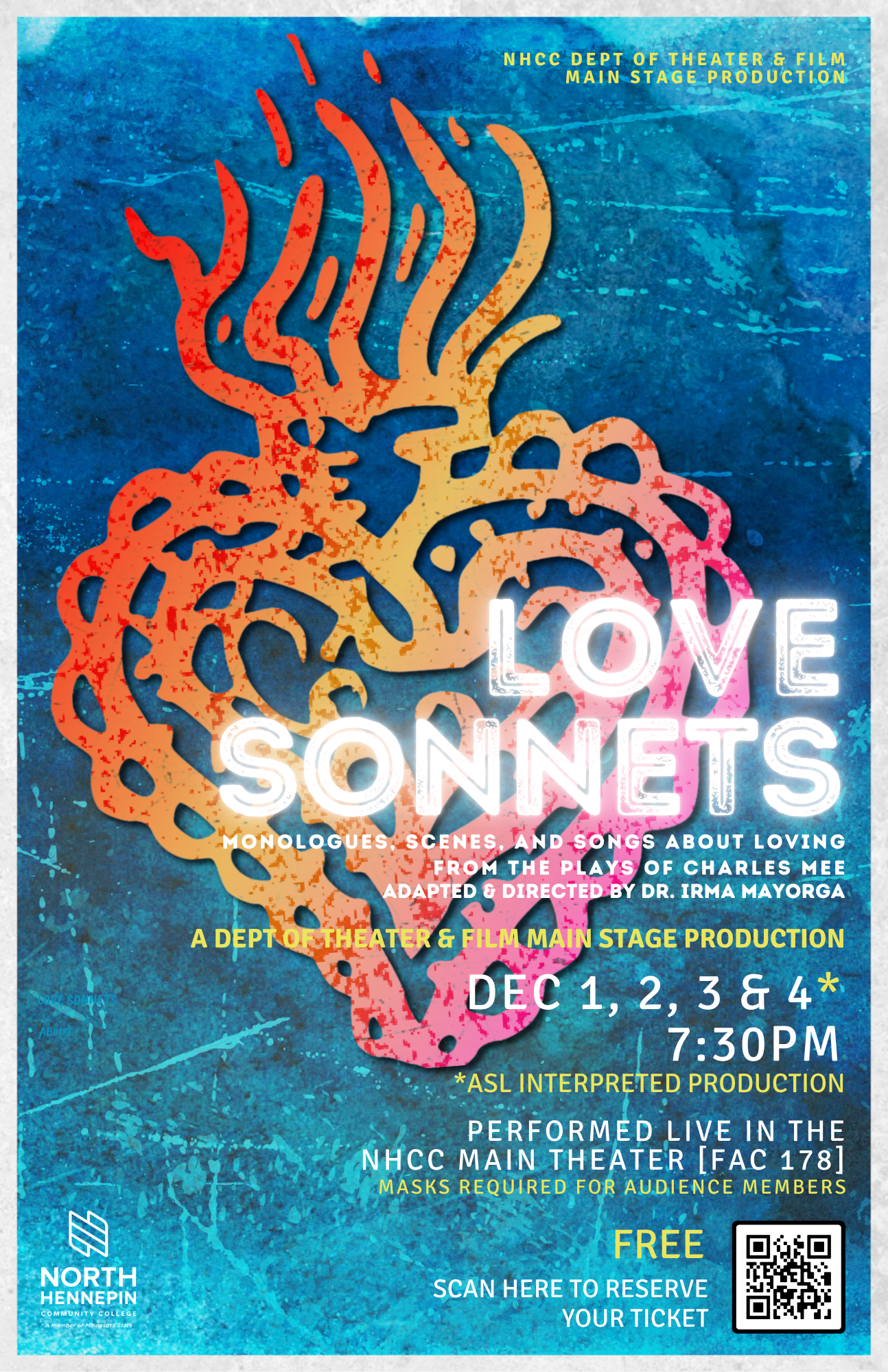 LOVE SONNETS - 11" X 17" Print Poster + Digital Poster