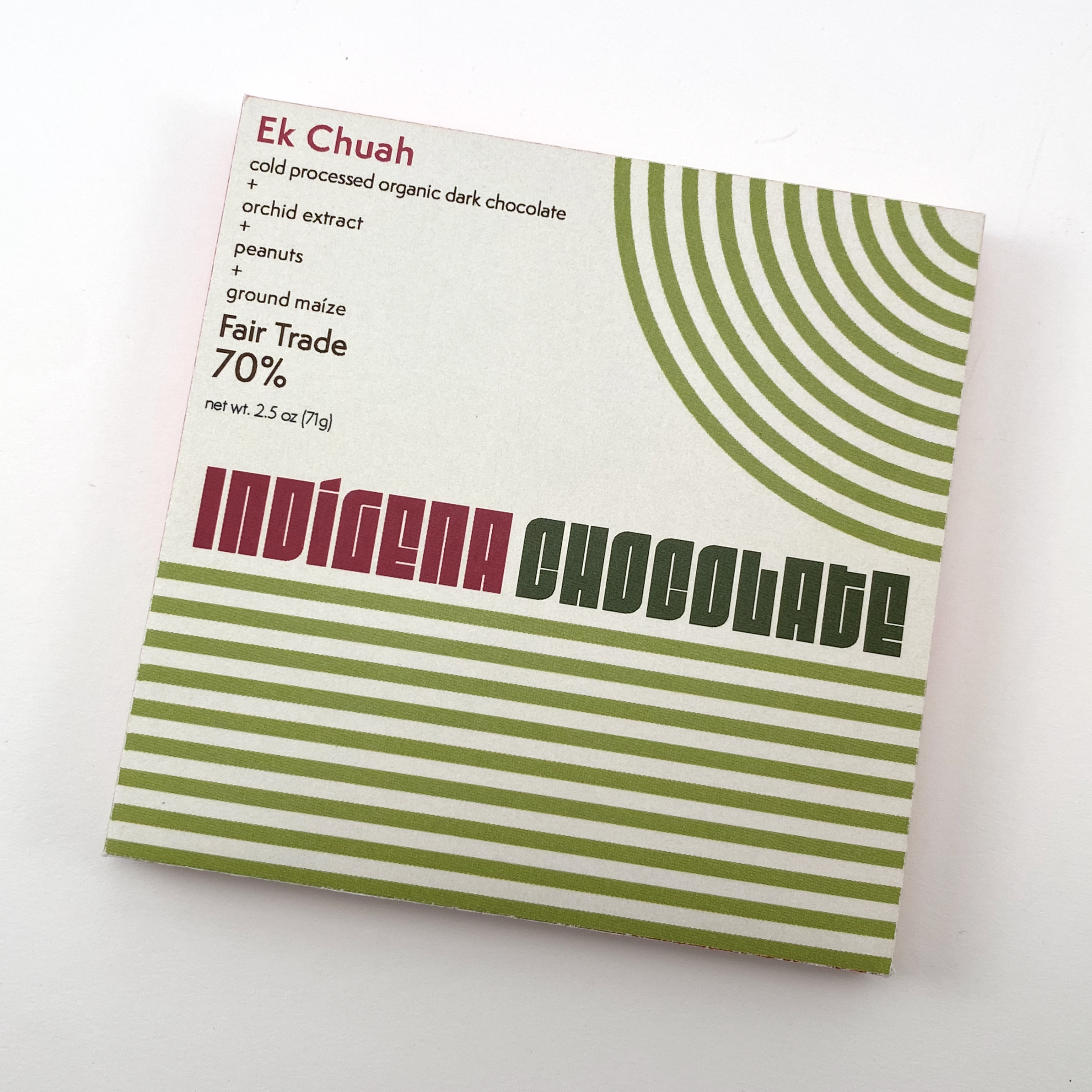 Ek Chuah Bar. Mock-up, exterior wrapper design