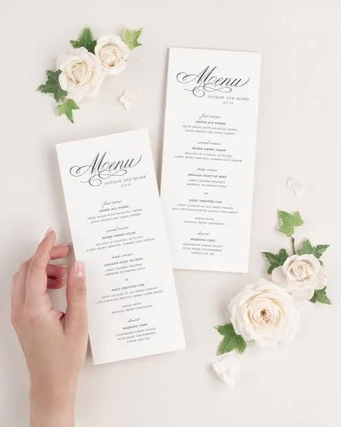 Menu Design