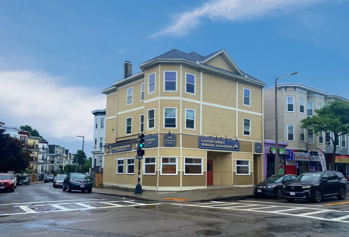 Photo of the front of ESWA's office building.