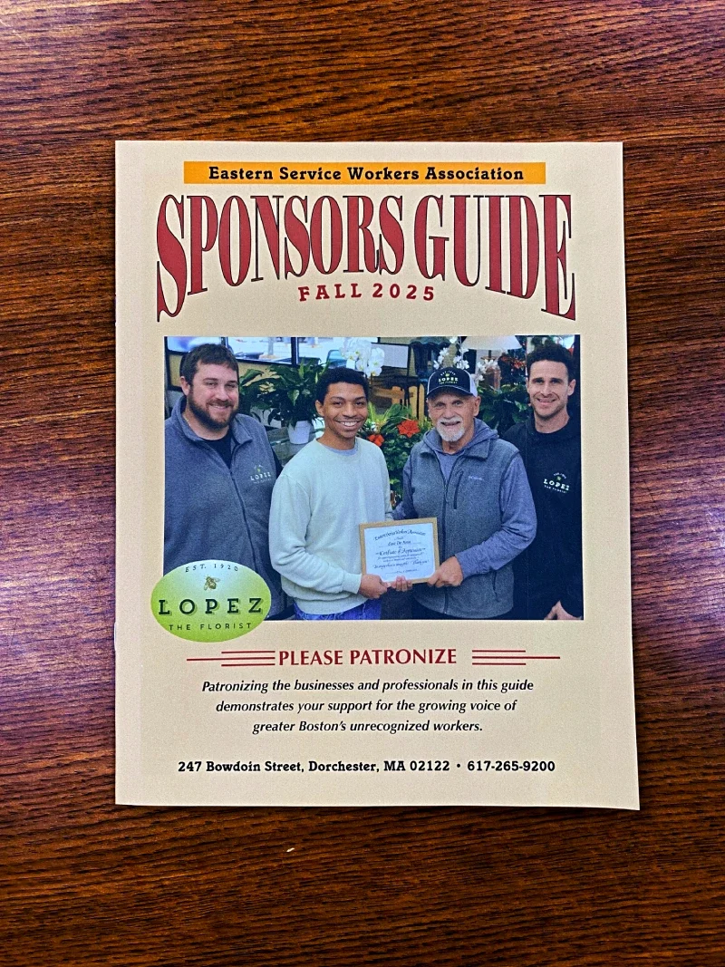 Photo of cover of Sponsors Guide.