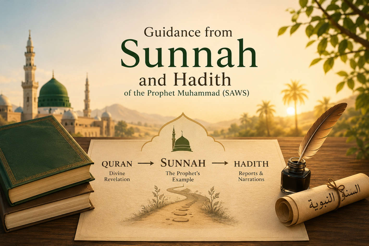 Guidance from Sunnah and Hadith of the Prophet Muhammad (SAWS)