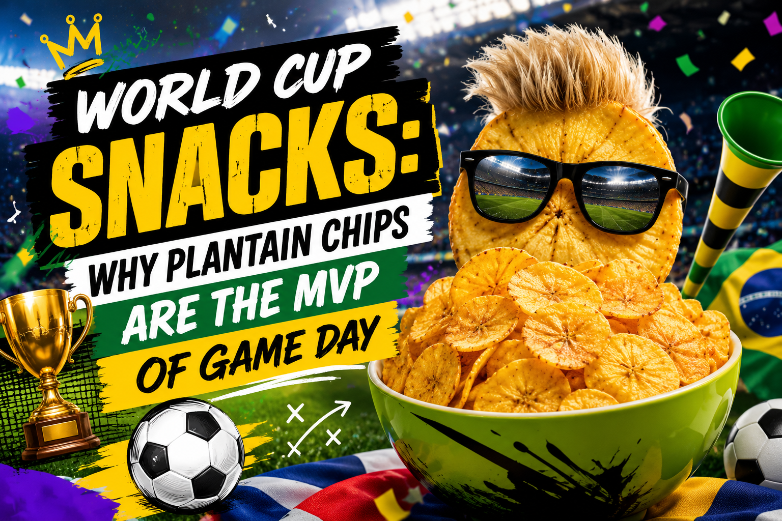 World Cup Snacks: Why Plantain Chips Are the MVP of Game Day