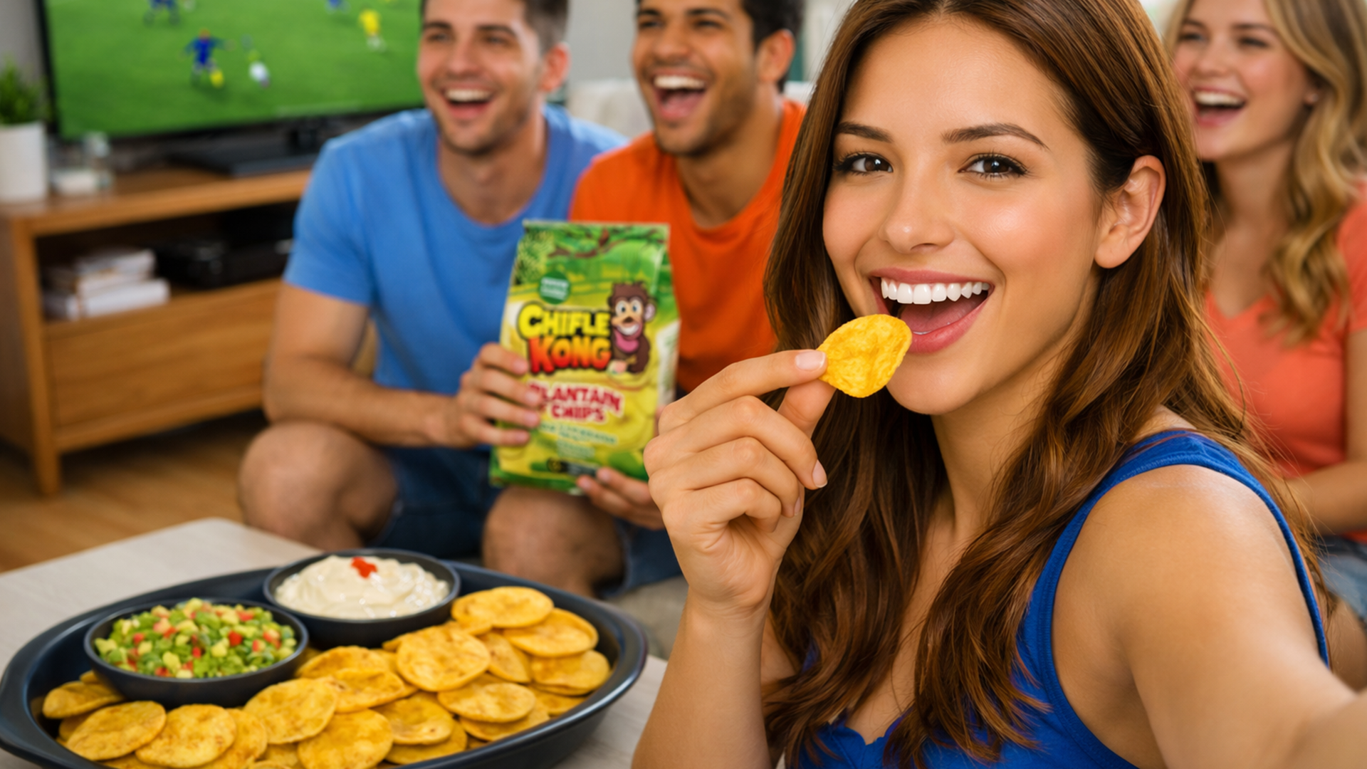 Chifle Kong plantain chips from Ecuador to Florida