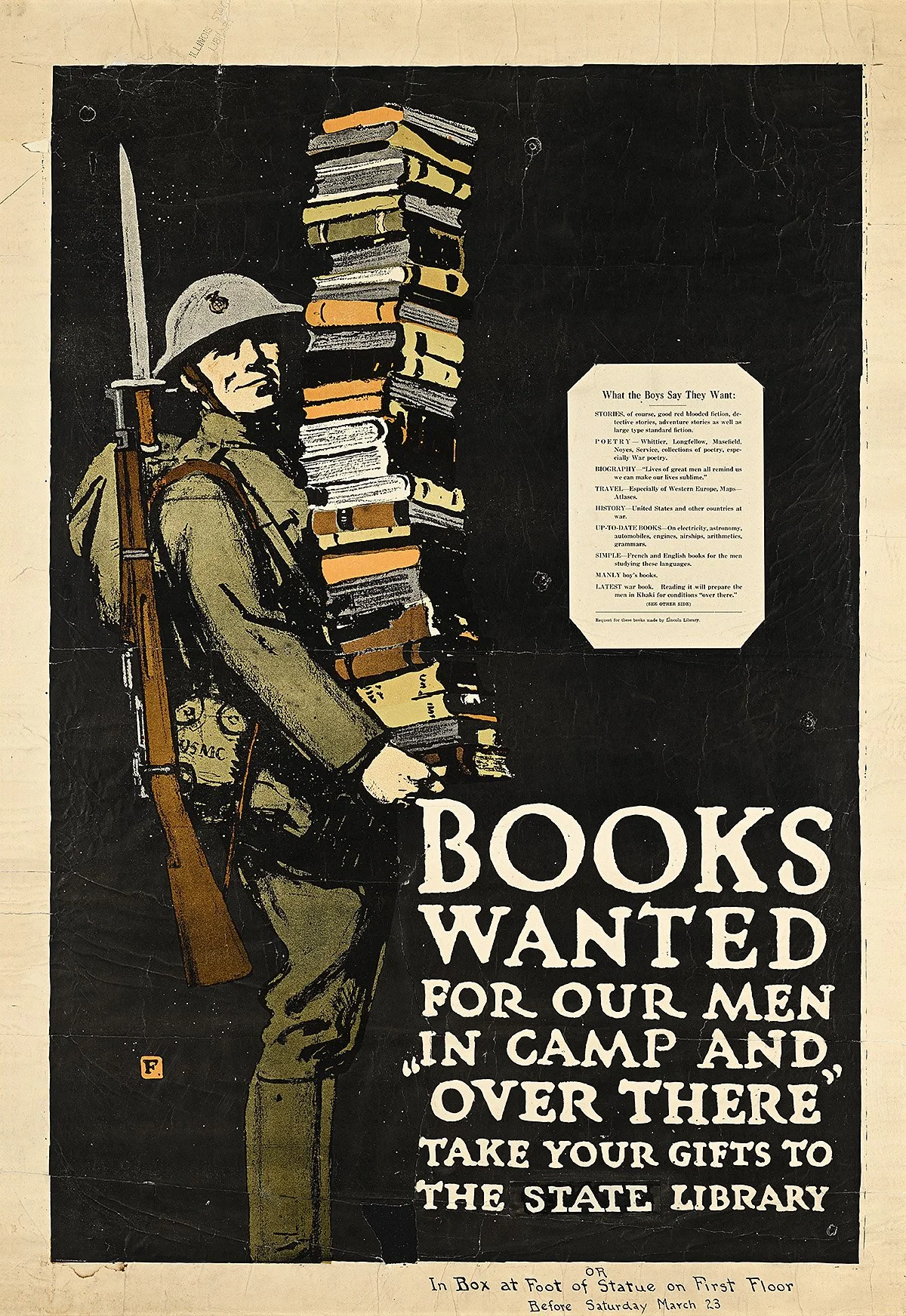 Book Wanted poster