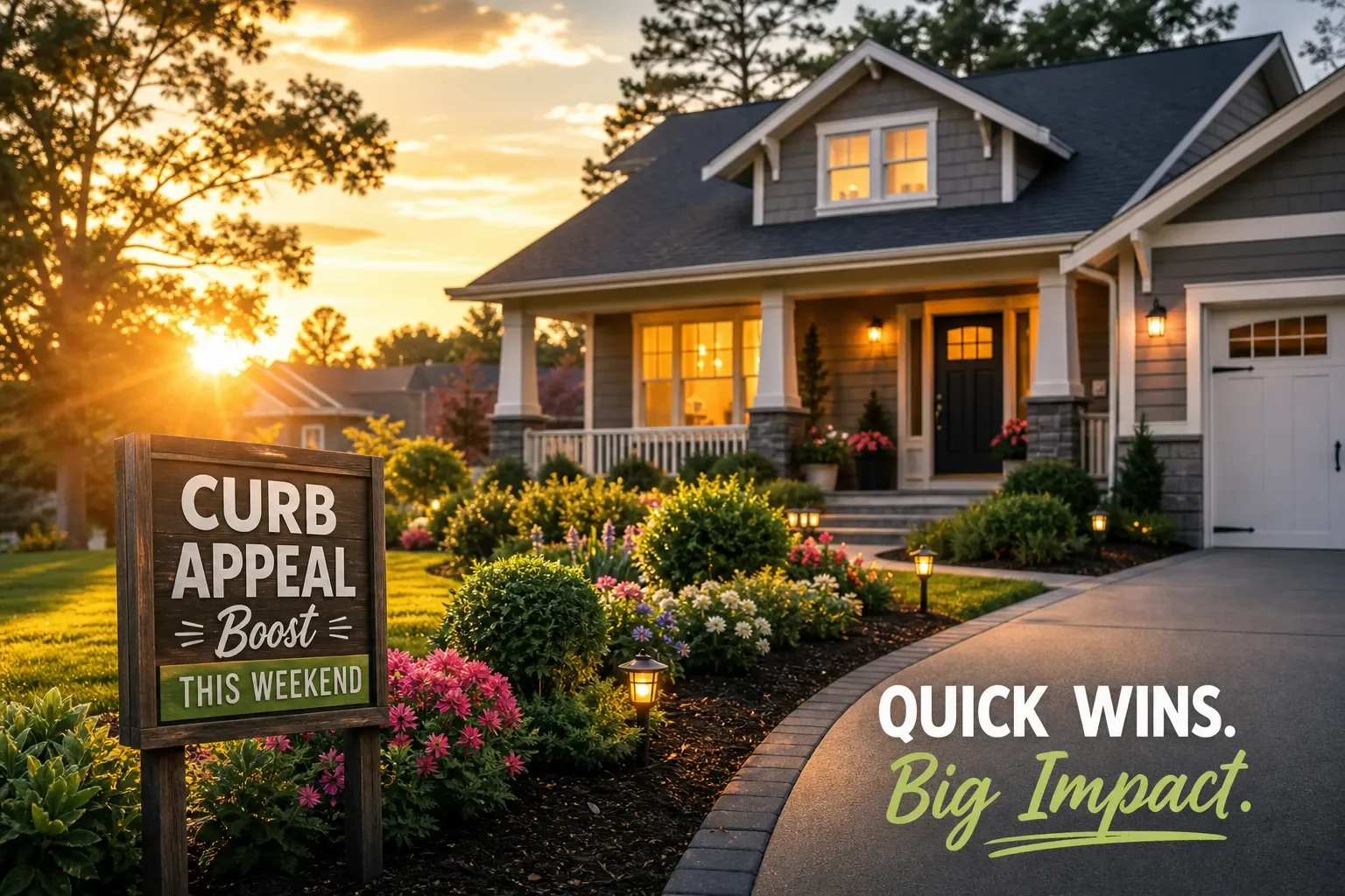 Improve Home Curb Appeal Fast: Your Weekend Yard Checklist