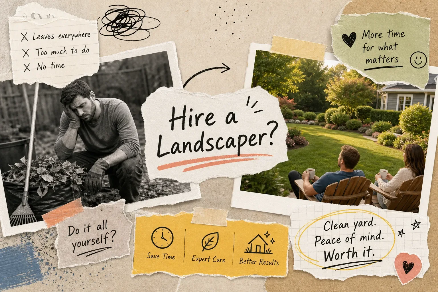 Is It Worth Hiring a Landscaper for Yard Cleanup?
