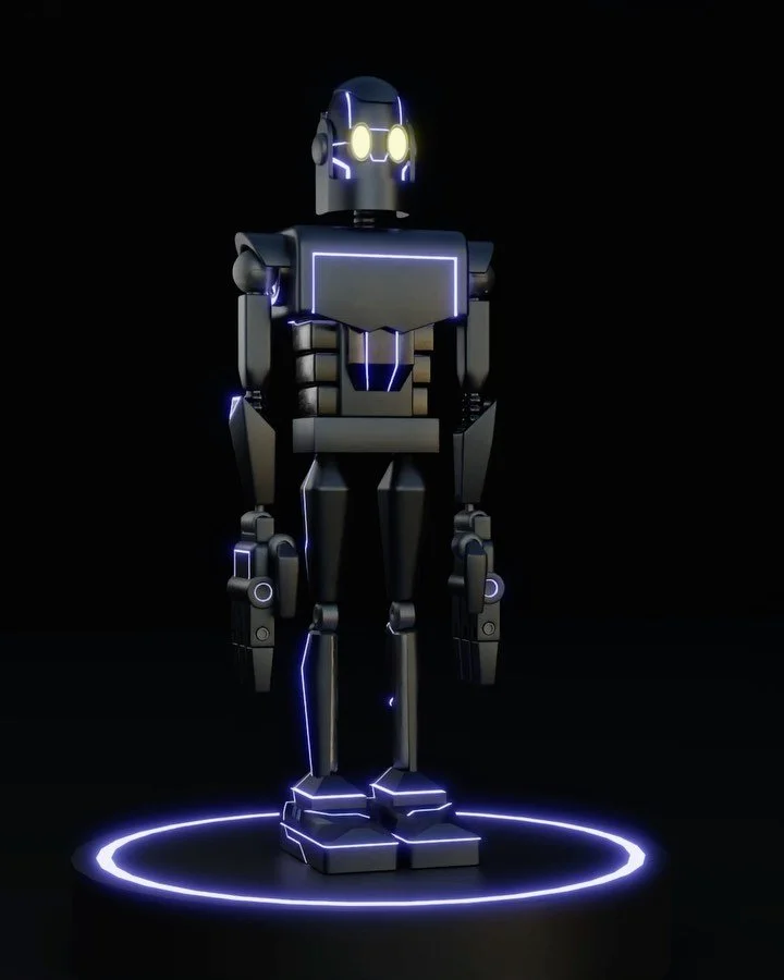 Excited to finally share my most intricate project yet! This is also my first commissioned project for #punkrockrobots !! Looking forward to more projects like this in the future! 

#d #blender #dart #blendercommunity #dmodeling #art #blenderrender #