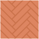 Close-up of a red brick wall pattern.