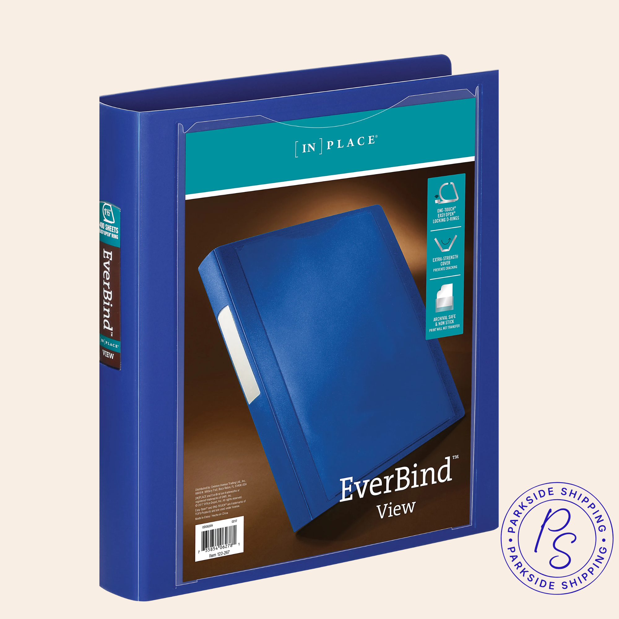 3-Ring Binder, 1.5"
